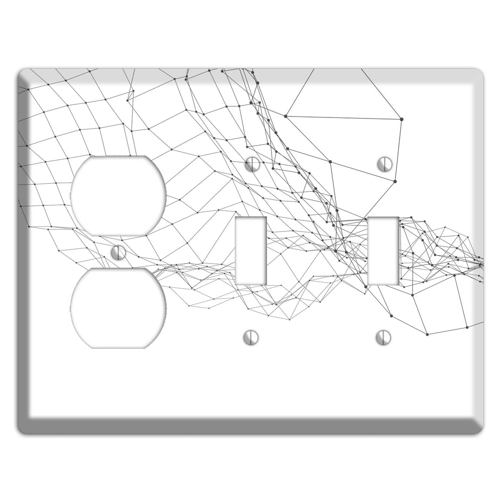 Collapse Into Signal Duplex / 2 Toggle Wallplate