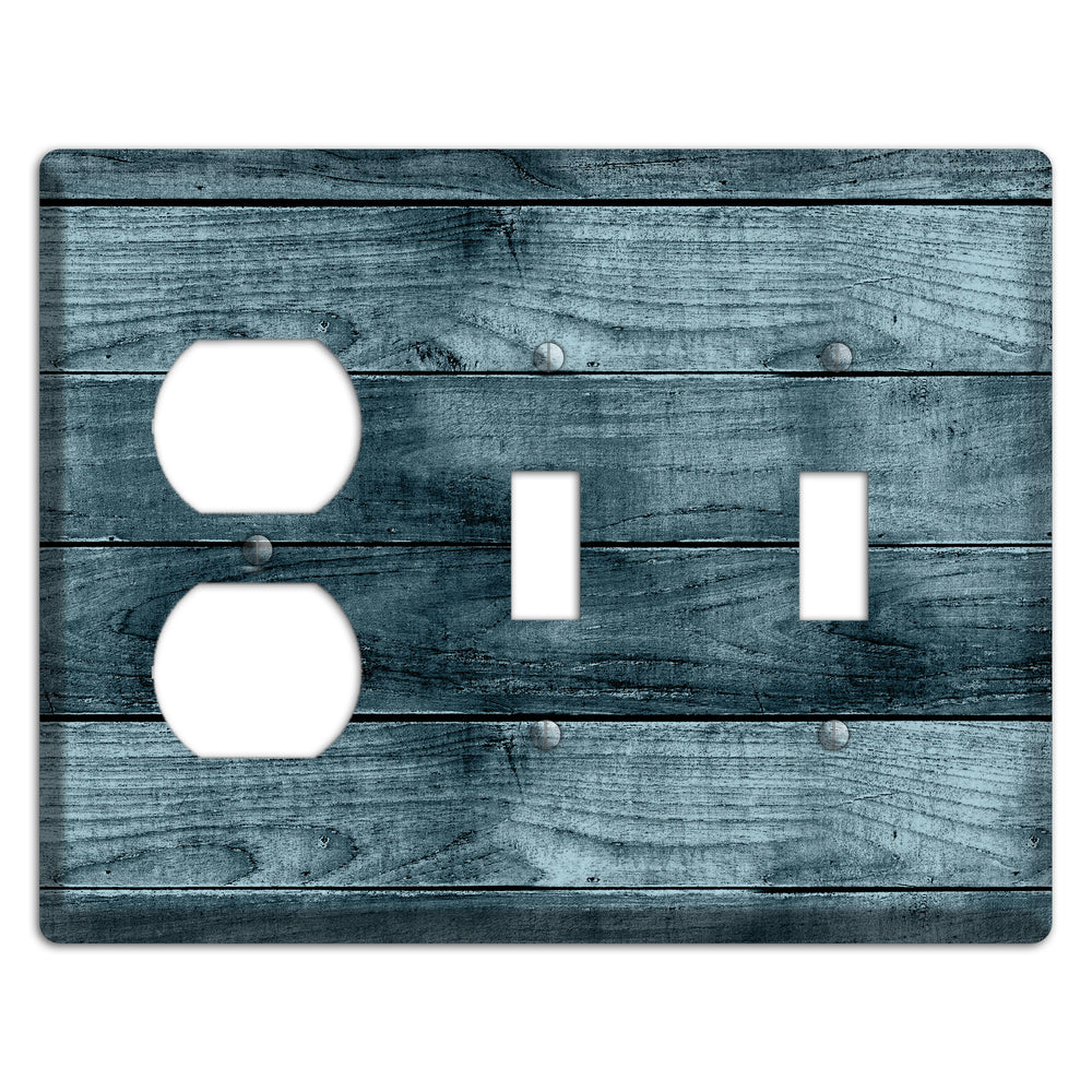 Bluewater Boards Duplex / 2 Toggle Wallplate