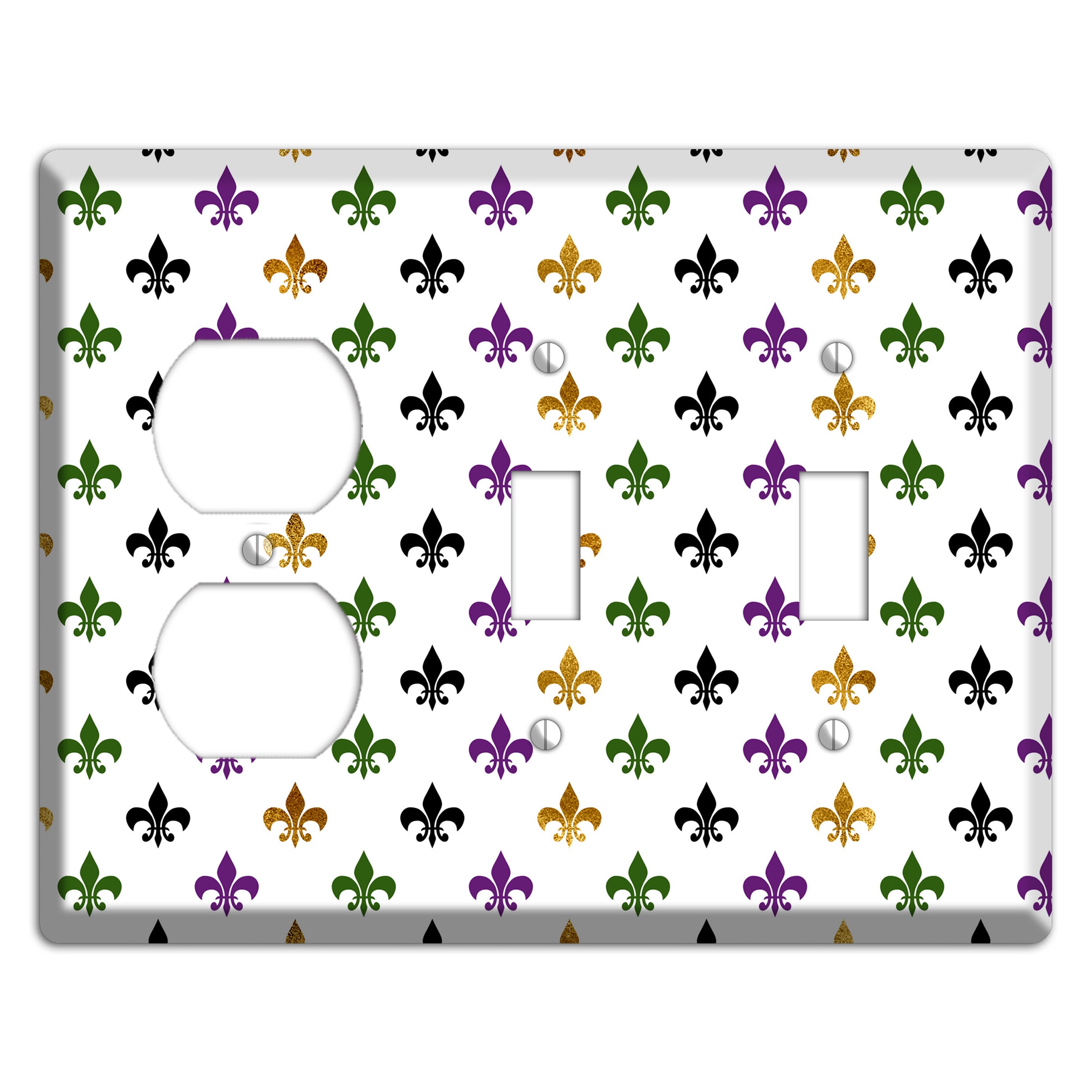 Daylight Royale Duplex / 2 Toggle Wallplate