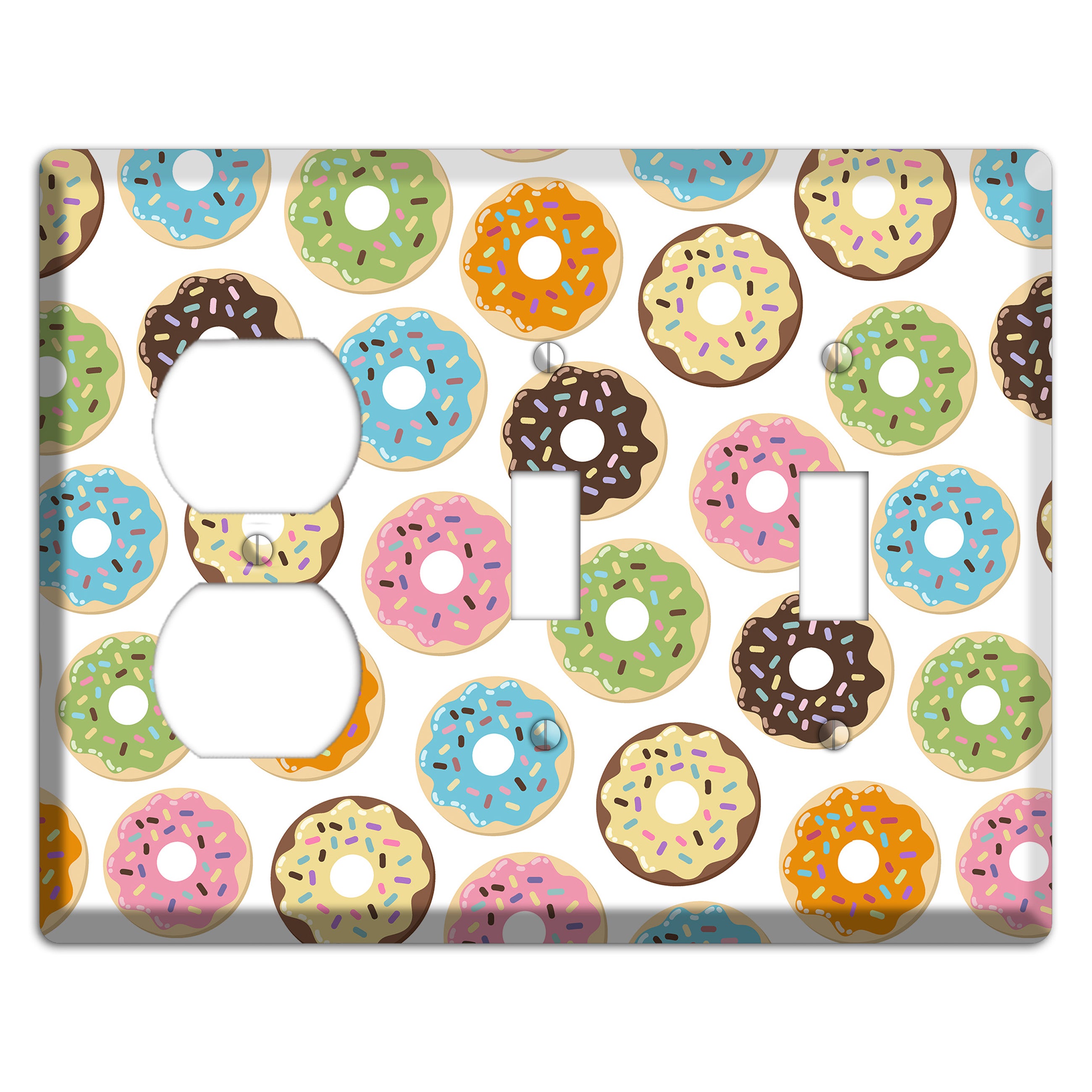 Sprinkle Party Duplex / 2 Toggle Wallplate
