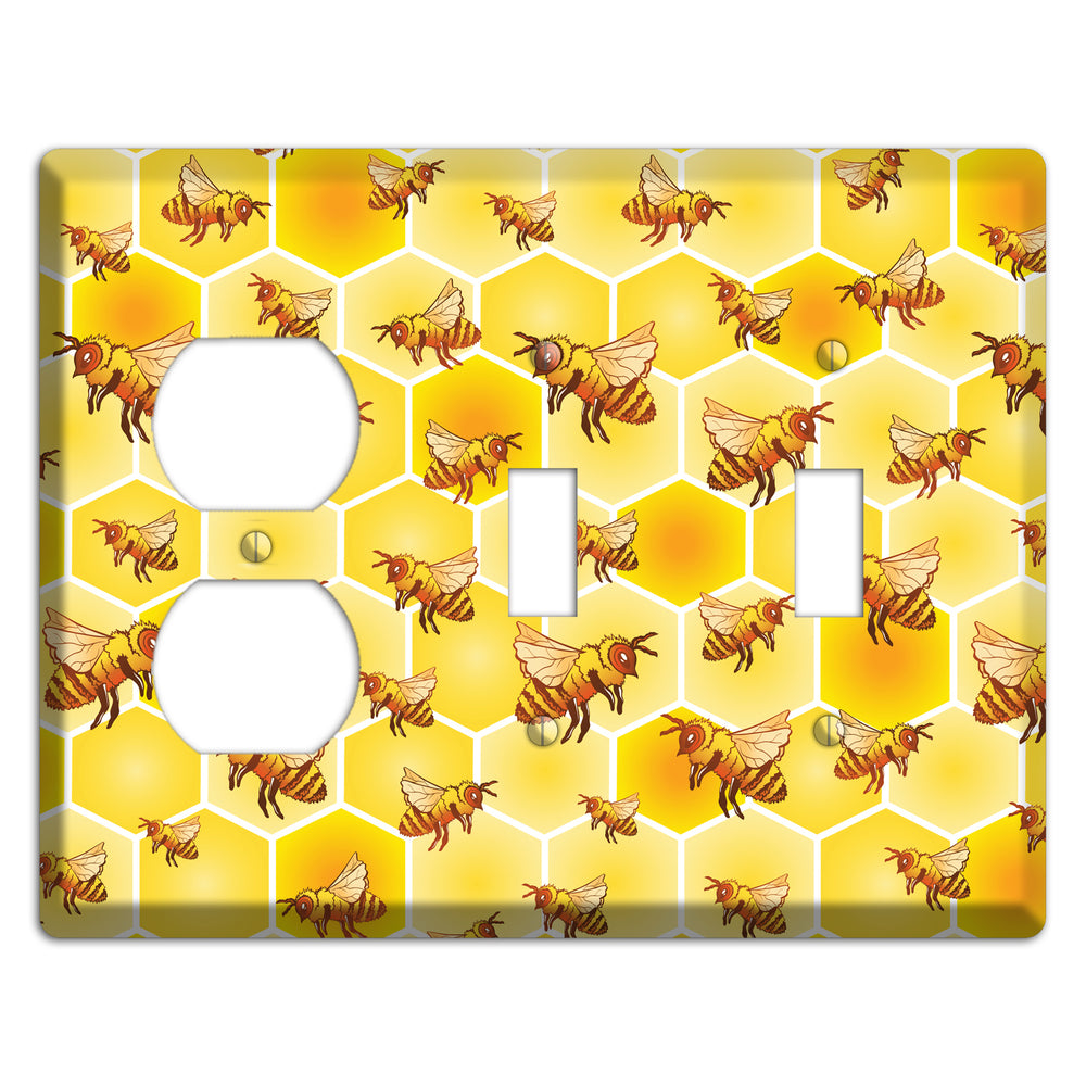 Colony in Motion Duplex / 2 Toggle Wallplate