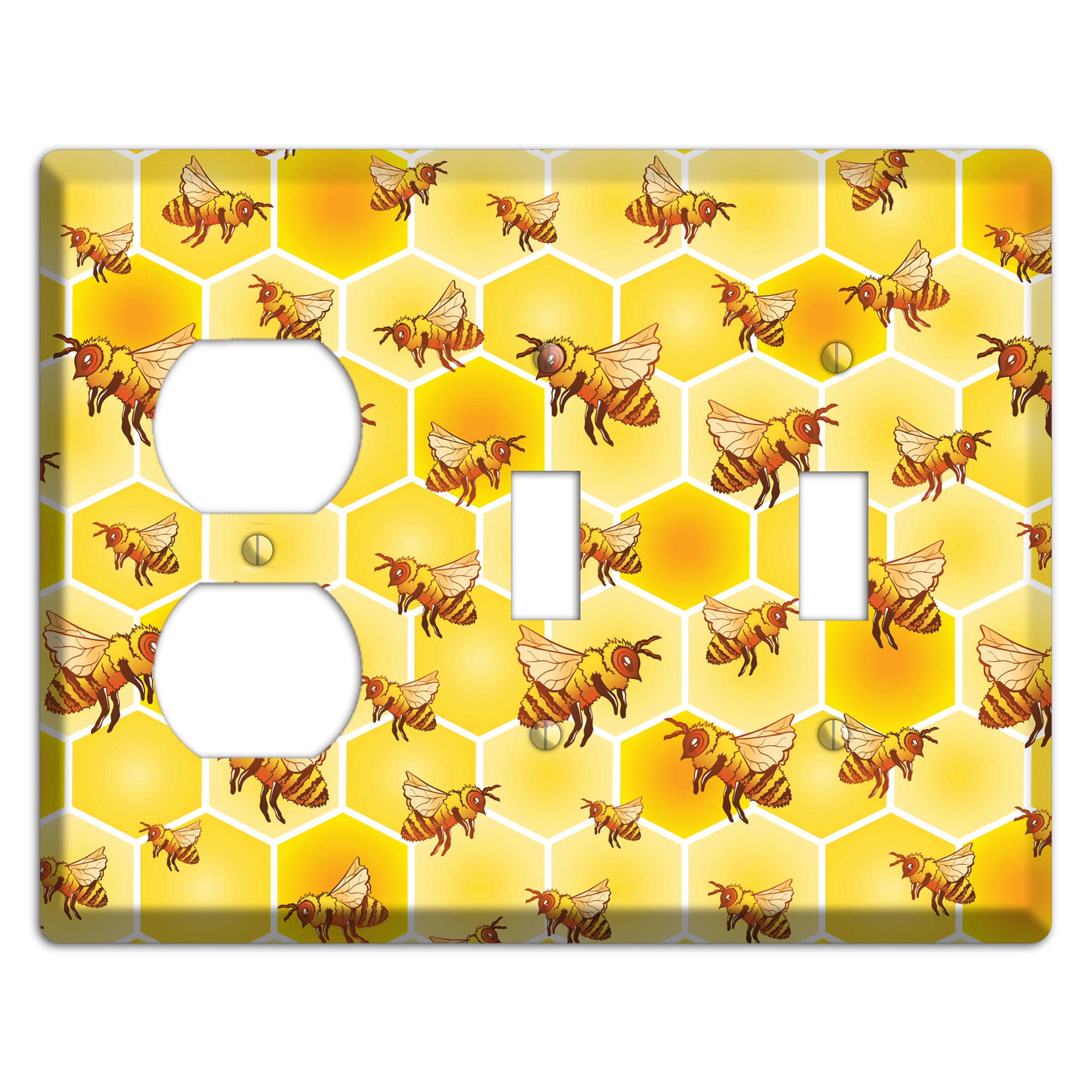 Colony in Motion Duplex / 2 Toggle Wallplate