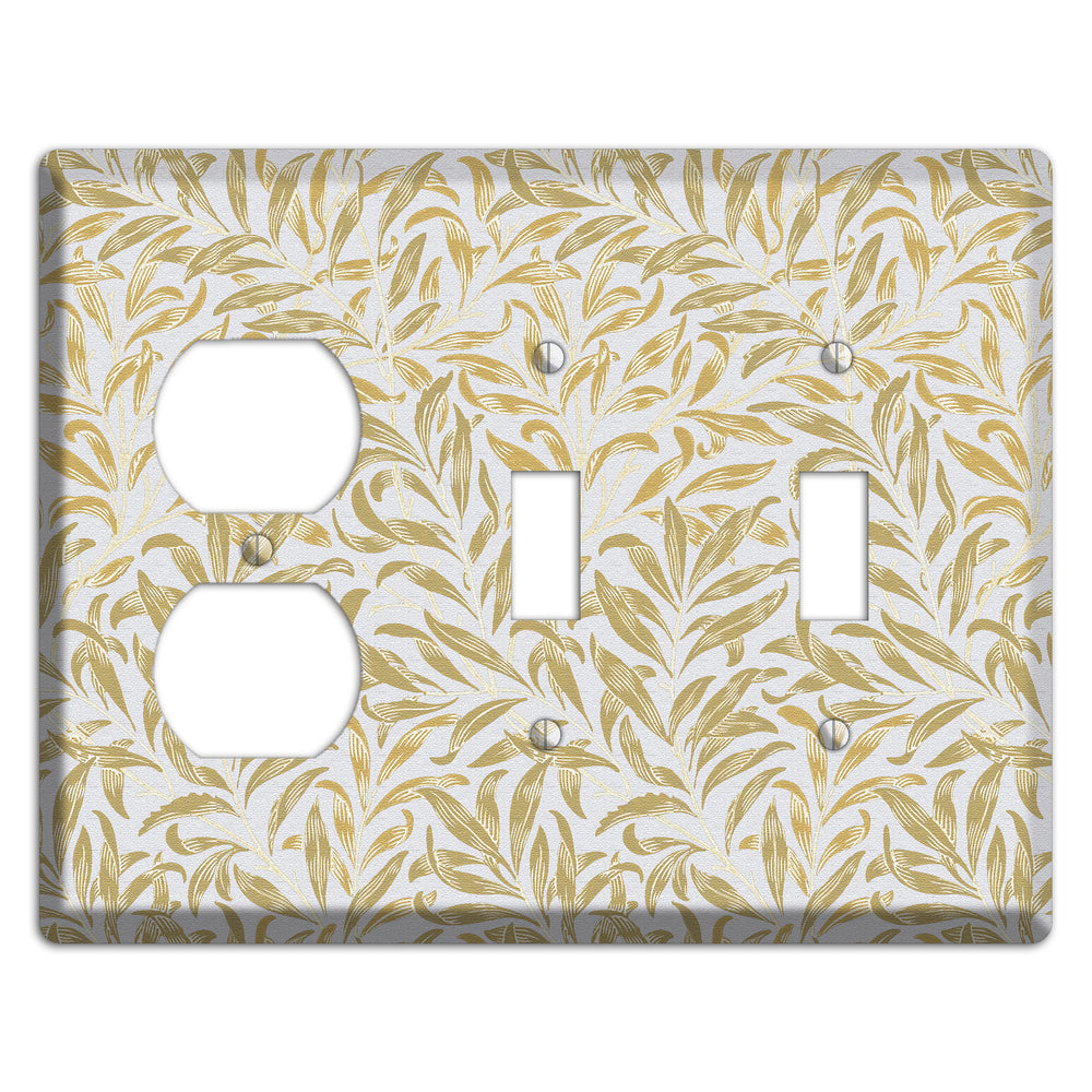 Gilded Meadow Duplex / 2 Toggle Wallplate