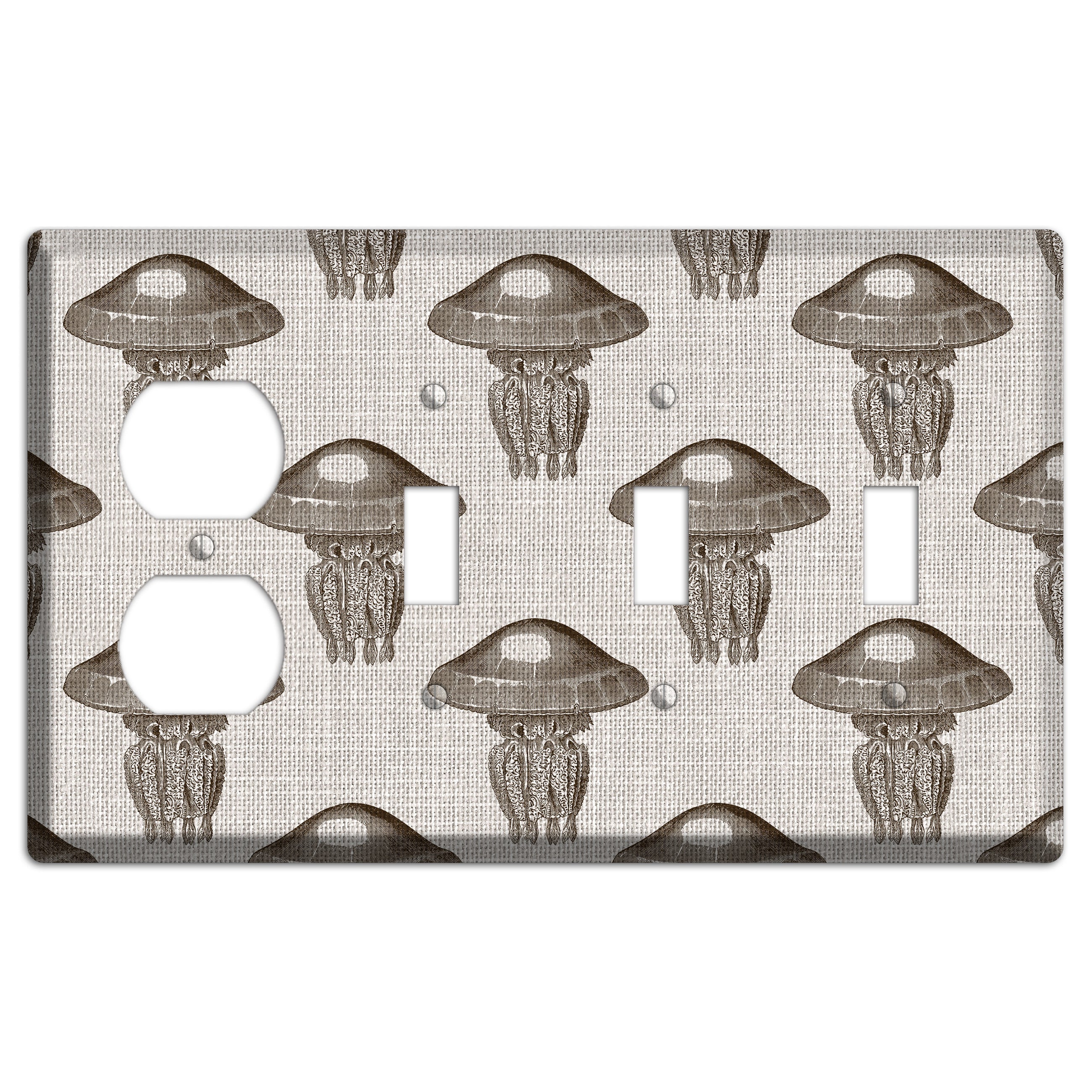 Jelly Drift Duplex / 3 Toggle Wallplate