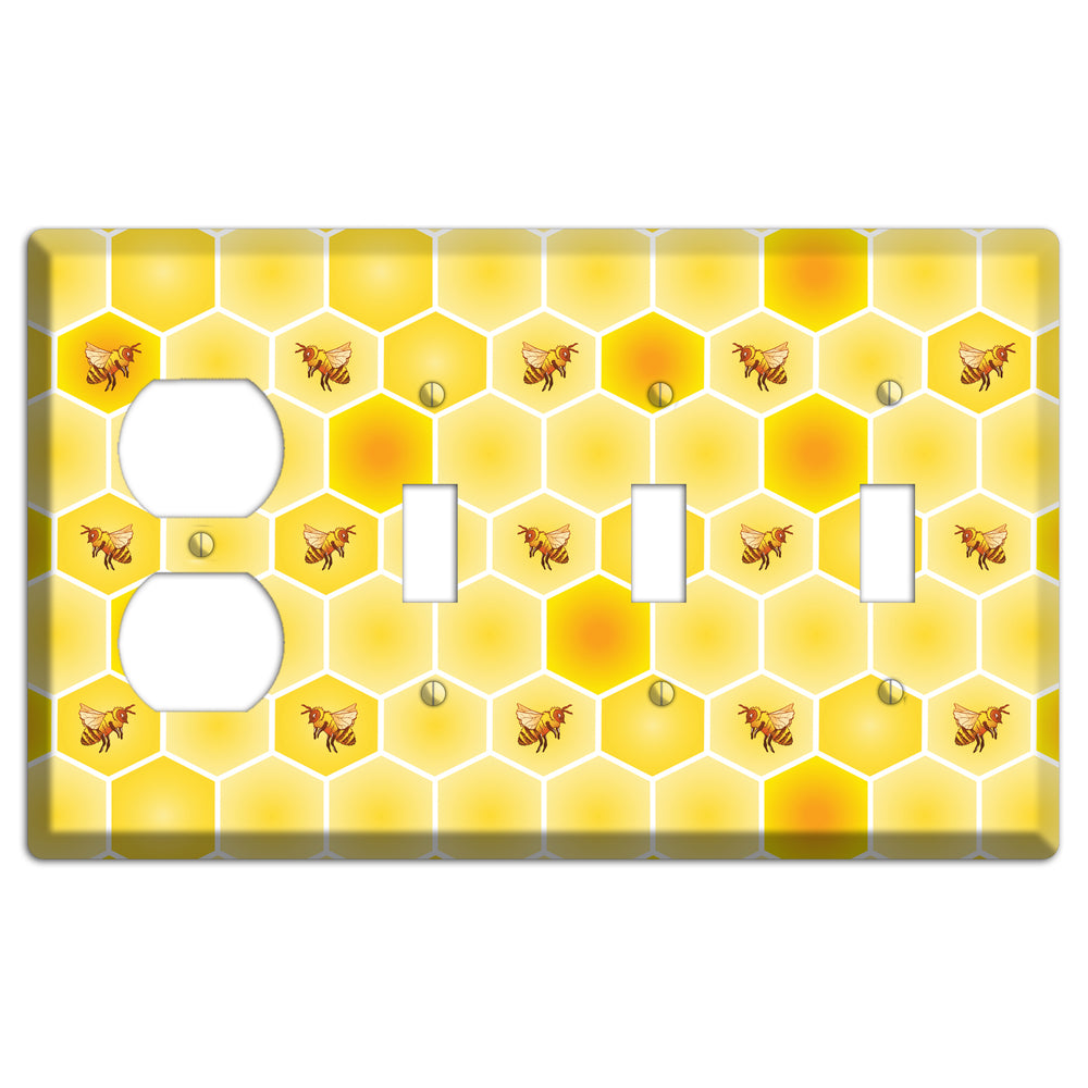 Colony in Formation Duplex / 3 Toggle Wallplate