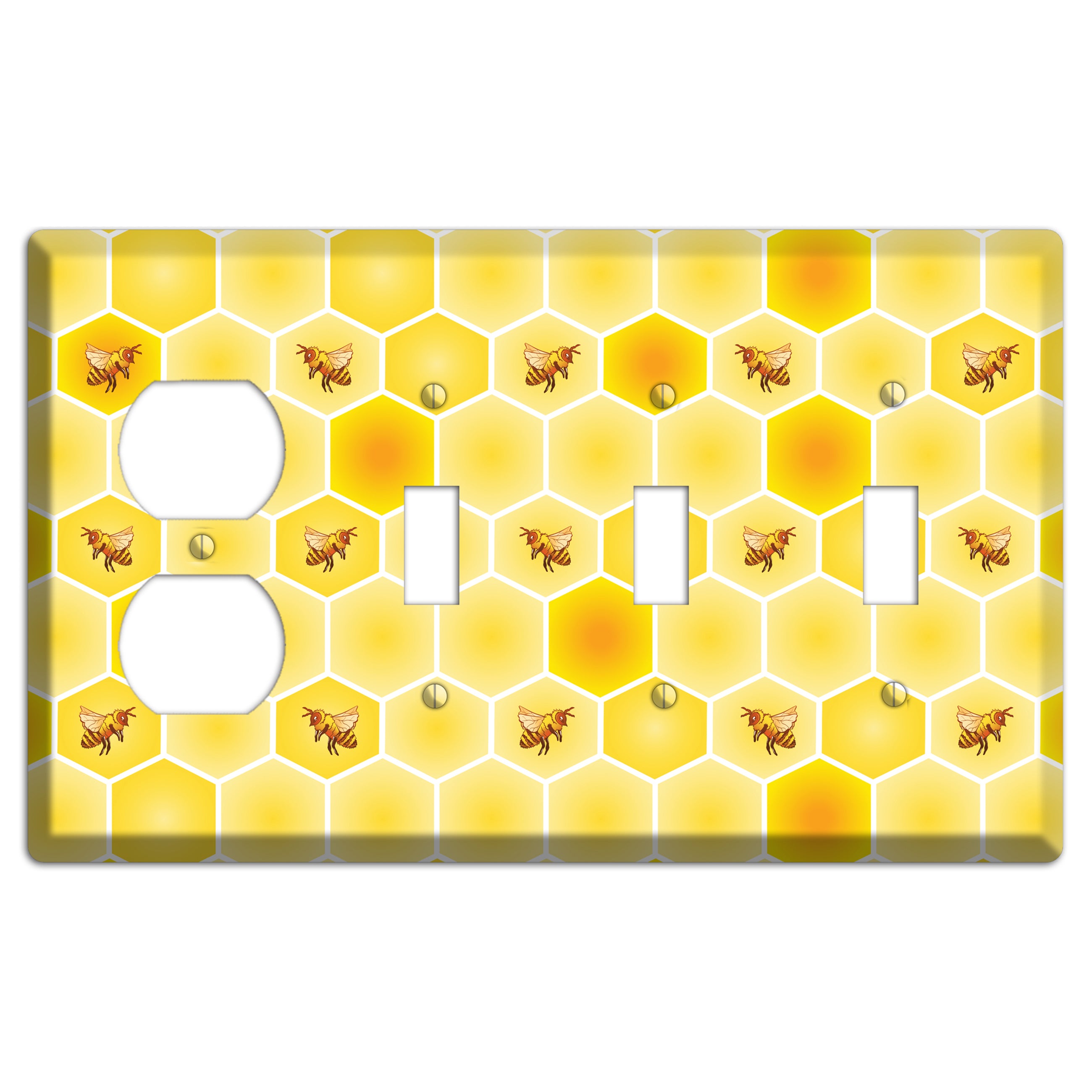 Colony in Formation Duplex / 3 Toggle Wallplate