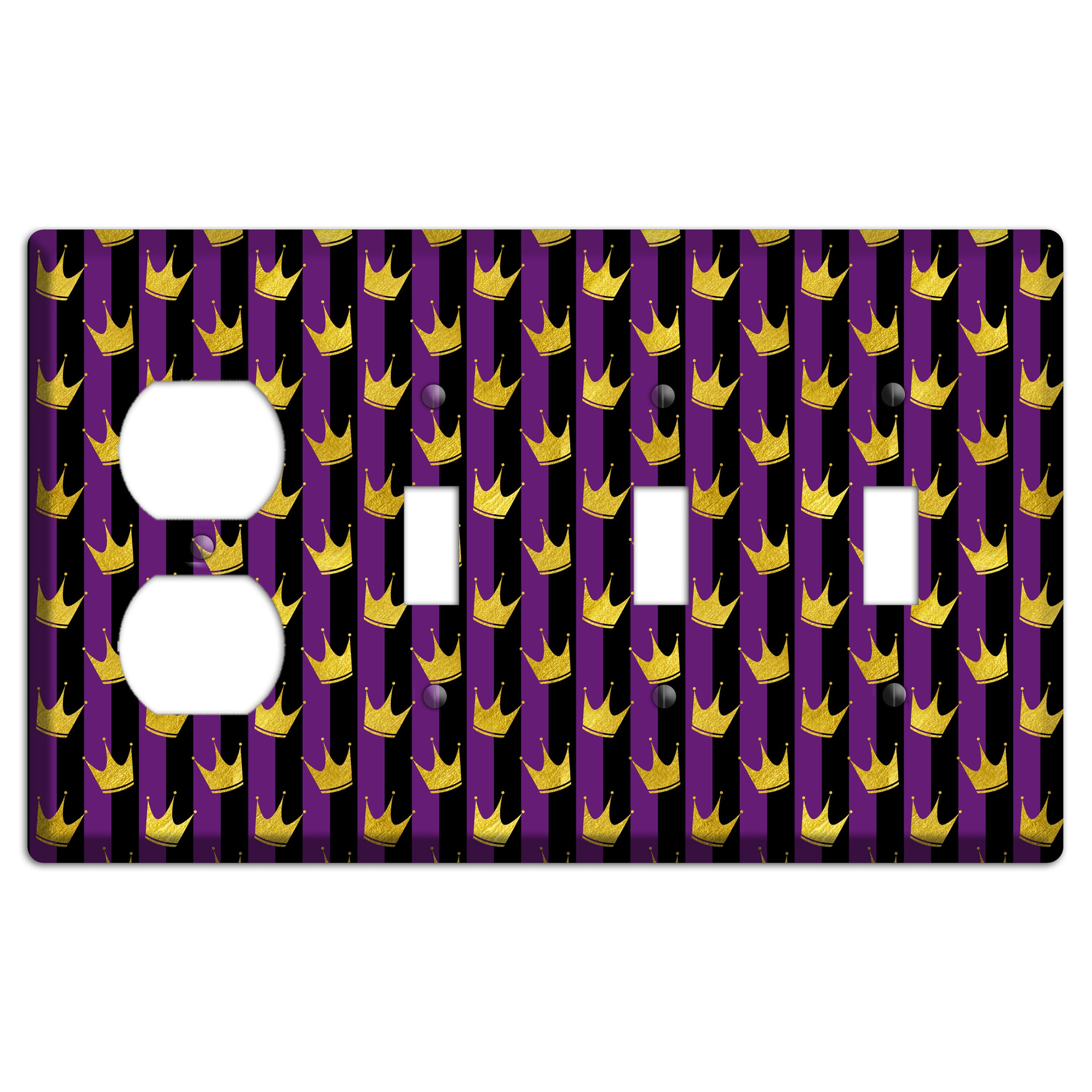 Royal Parade Duplex / 3 Toggle Wallplate