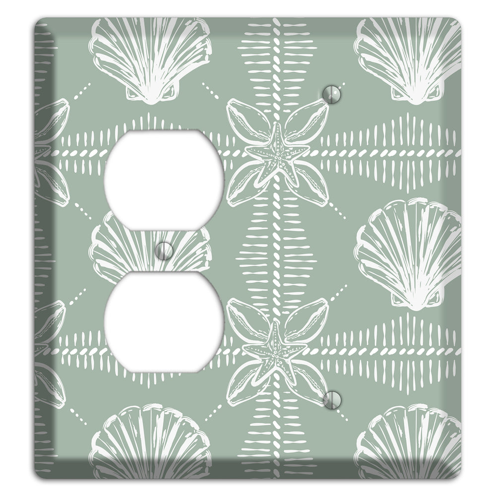 Sage Tide Relics Duplex / Blank Wallplate