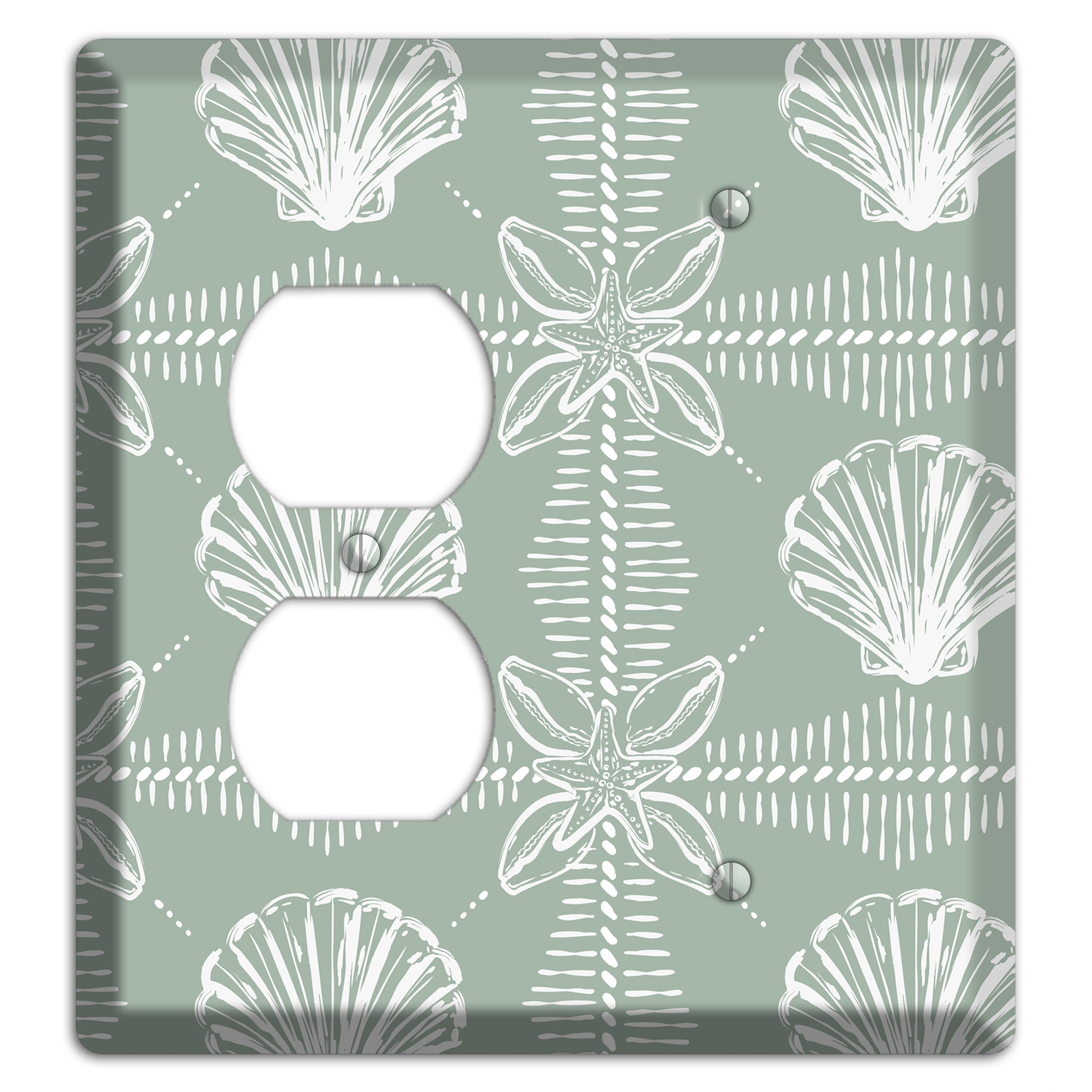 Sage Tide Relics Duplex / Blank Wallplate