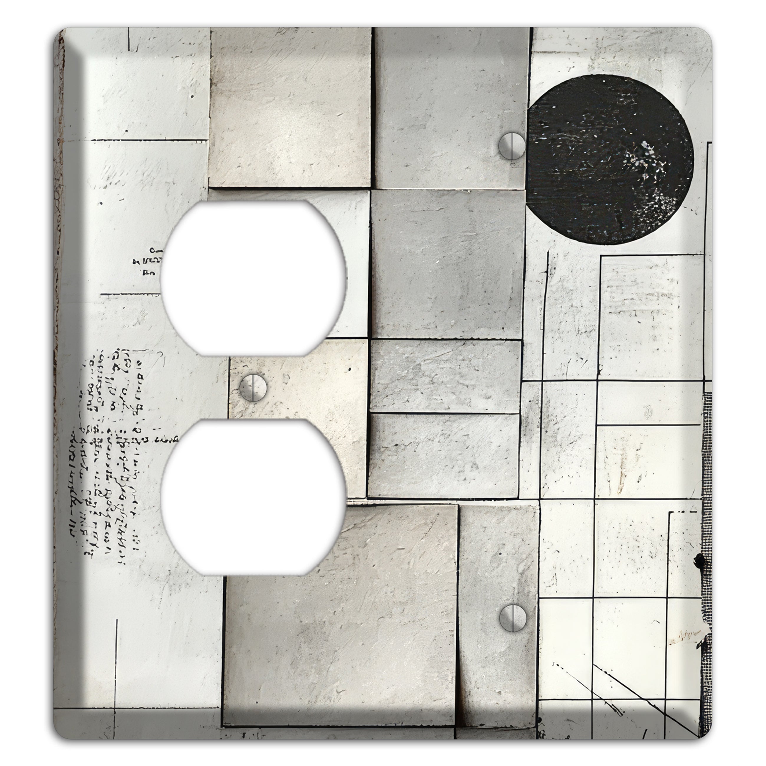 Cartographer's Quiet Ruin Duplex / Blank Wallplate