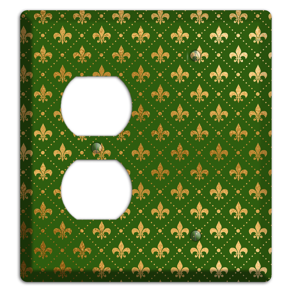 Gilded Grove Duplex / Blank Wallplate