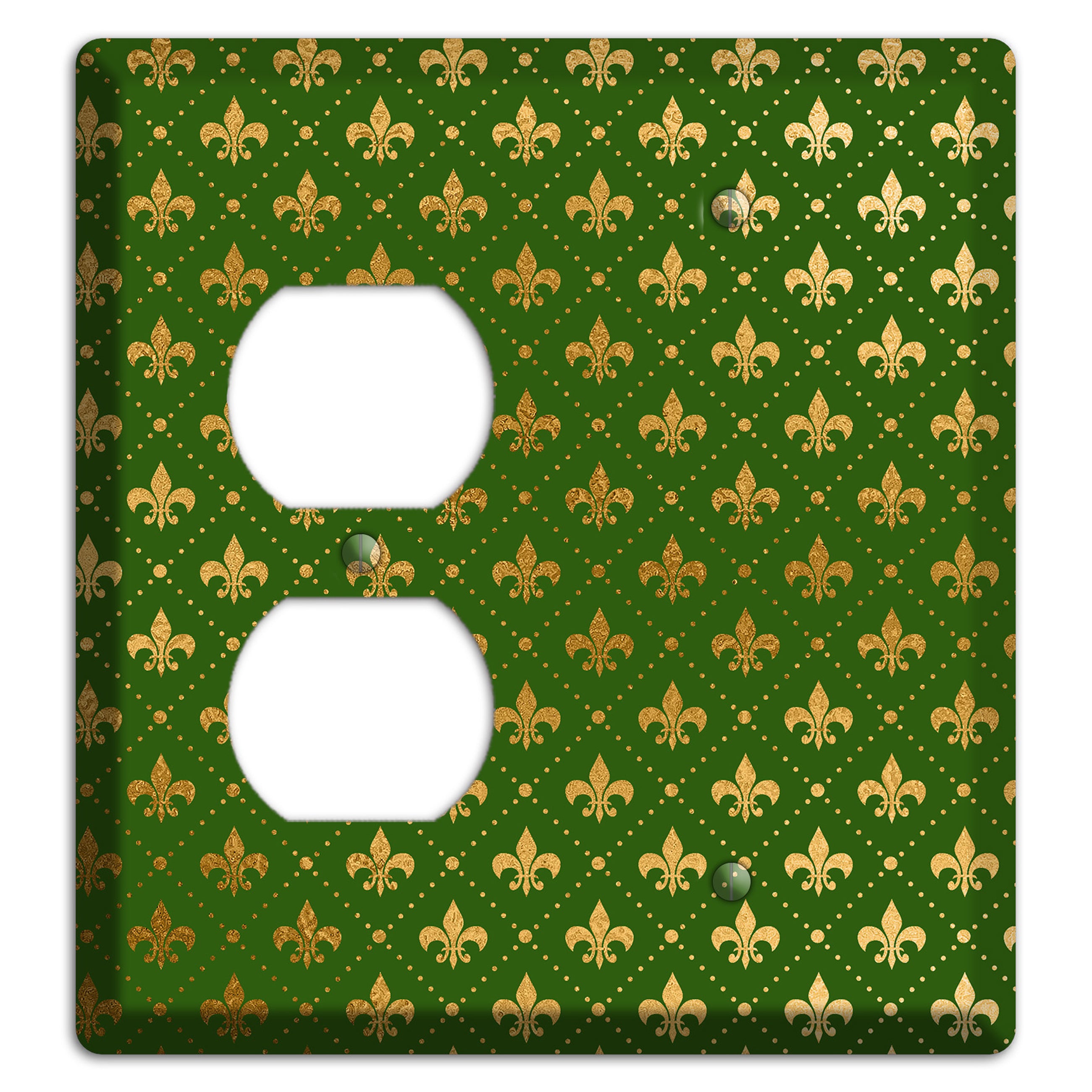 Gilded Grove Duplex / Blank Wallplate