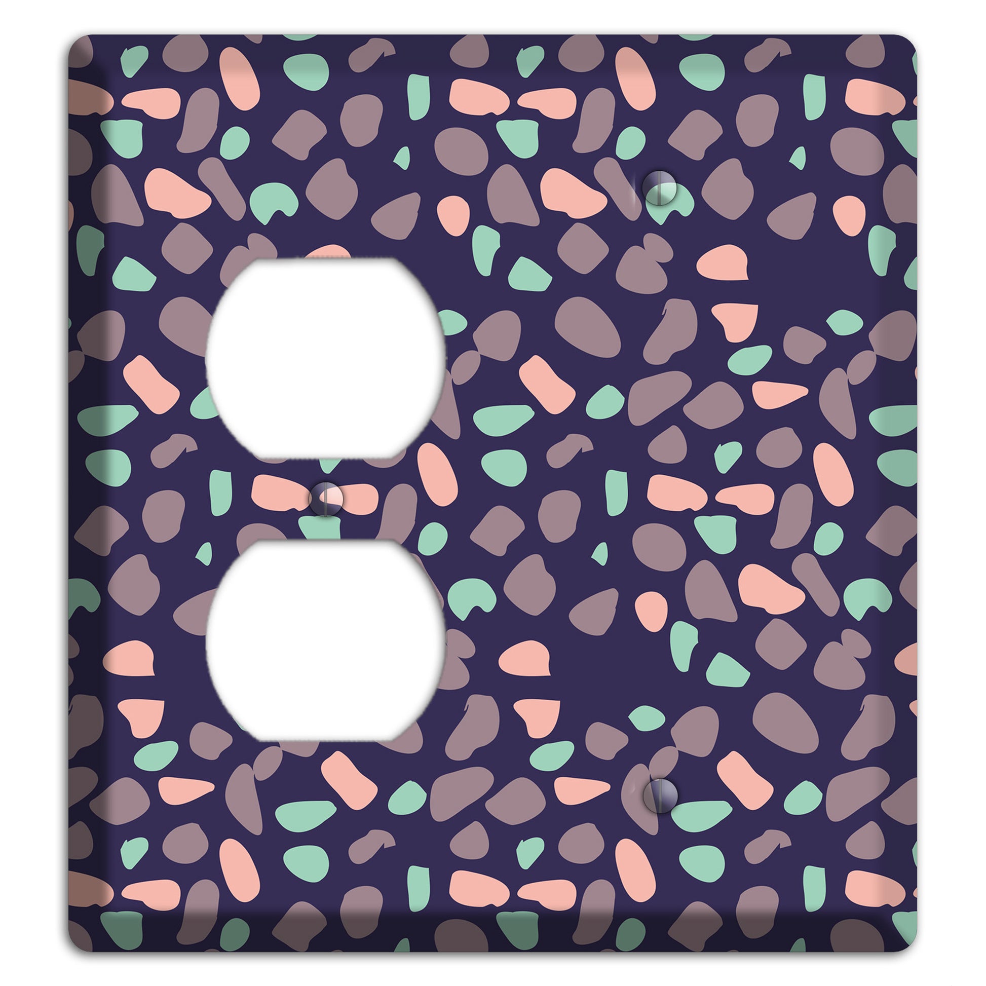 Cosmic Sprinkle Duplex / Blank Wallplate