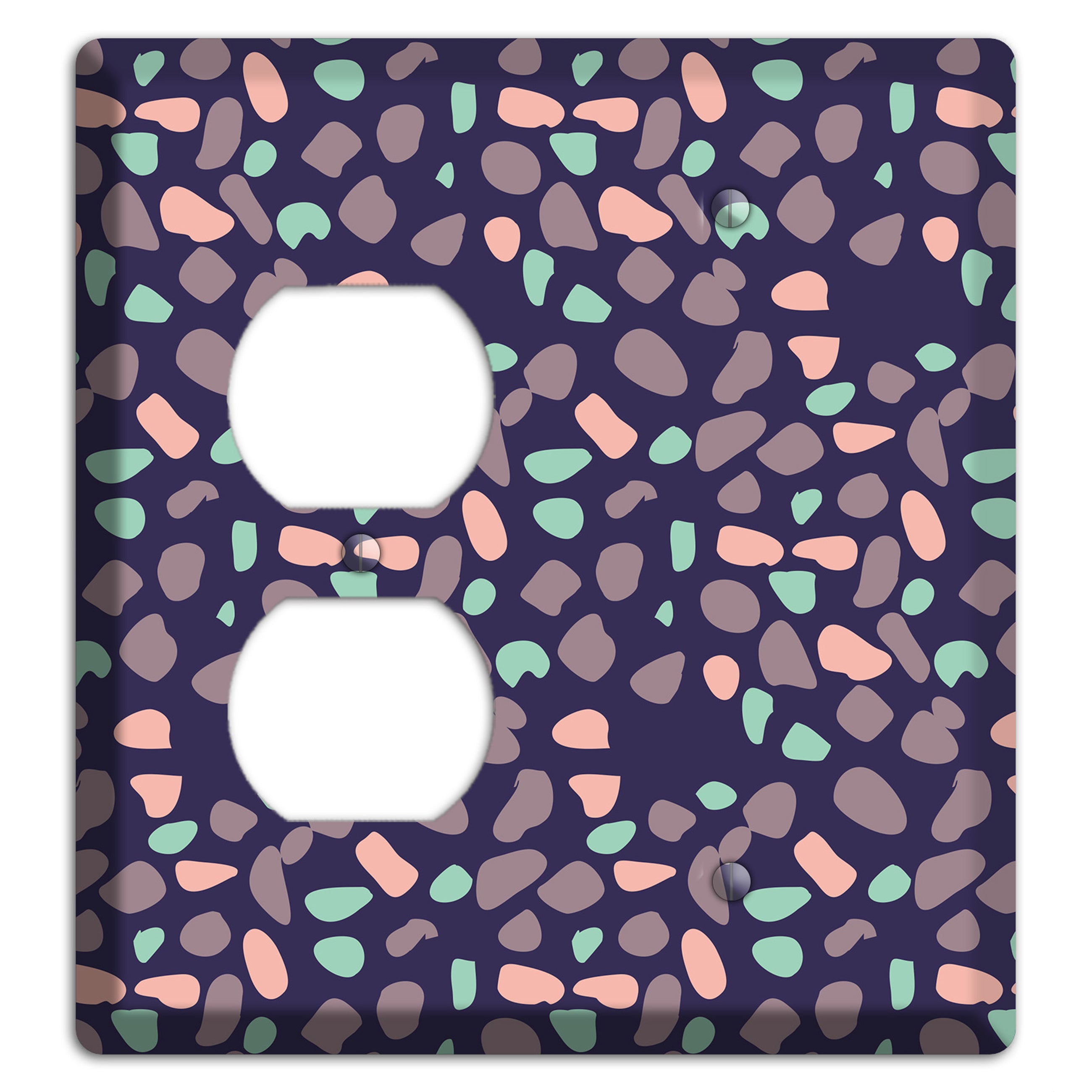 Cosmic Sprinkle Duplex / Blank Wallplate