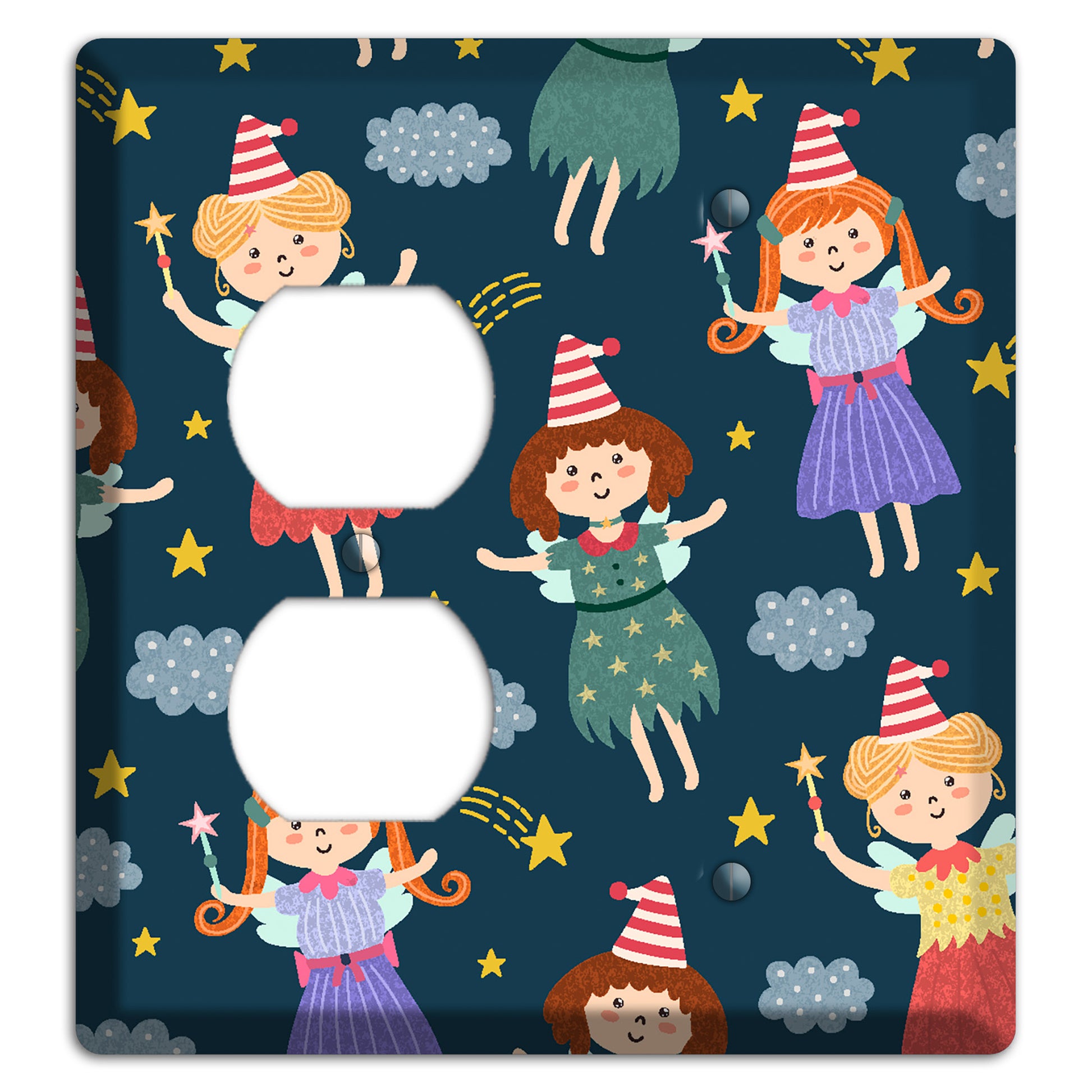 Fairyland Dreams Duplex / Blank Wallplate