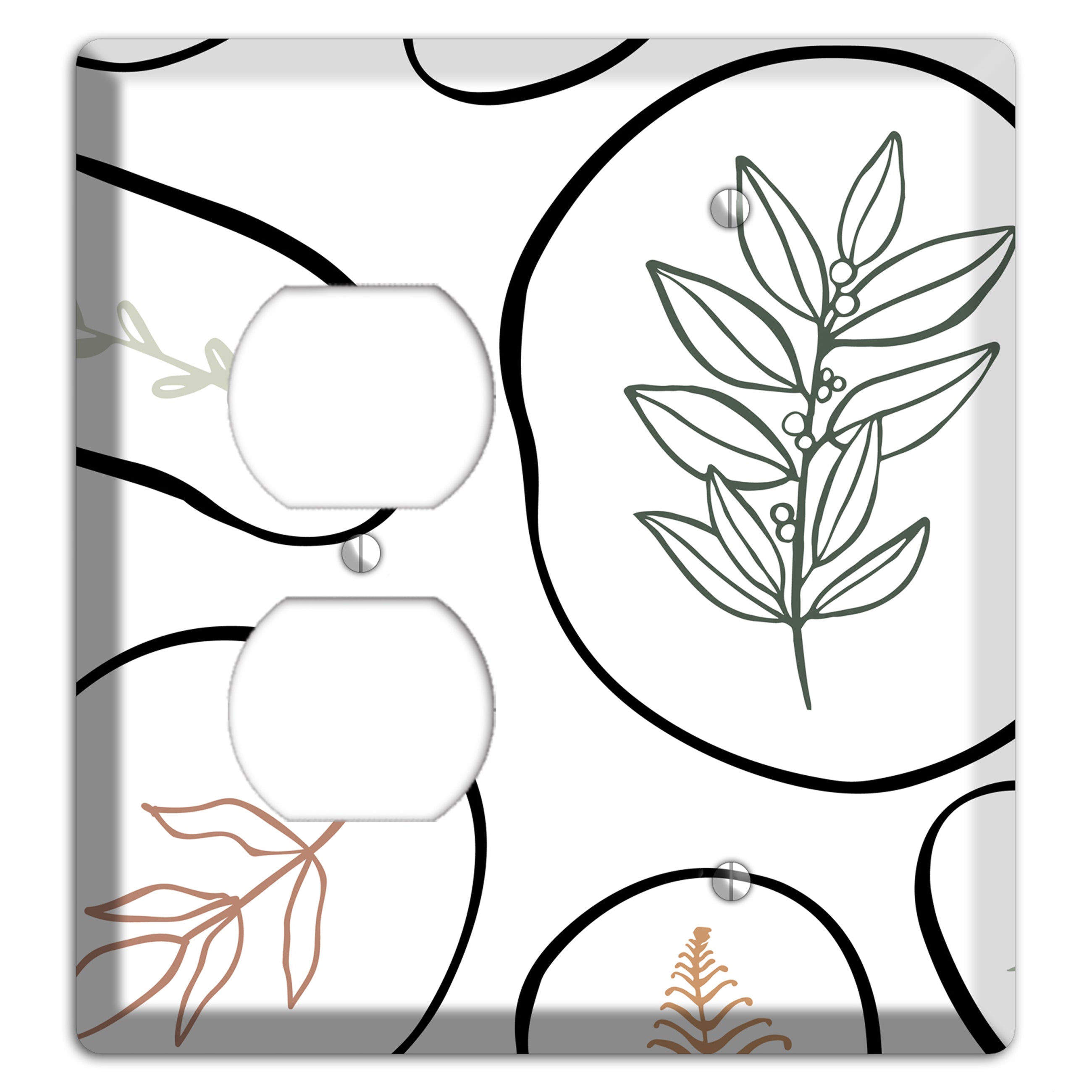Pressed & Preserved Duplex / Blank Wallplate