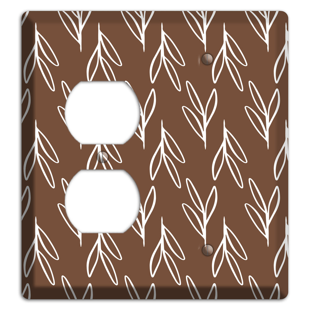 Wheat & Shadow Duplex / Blank Wallplate