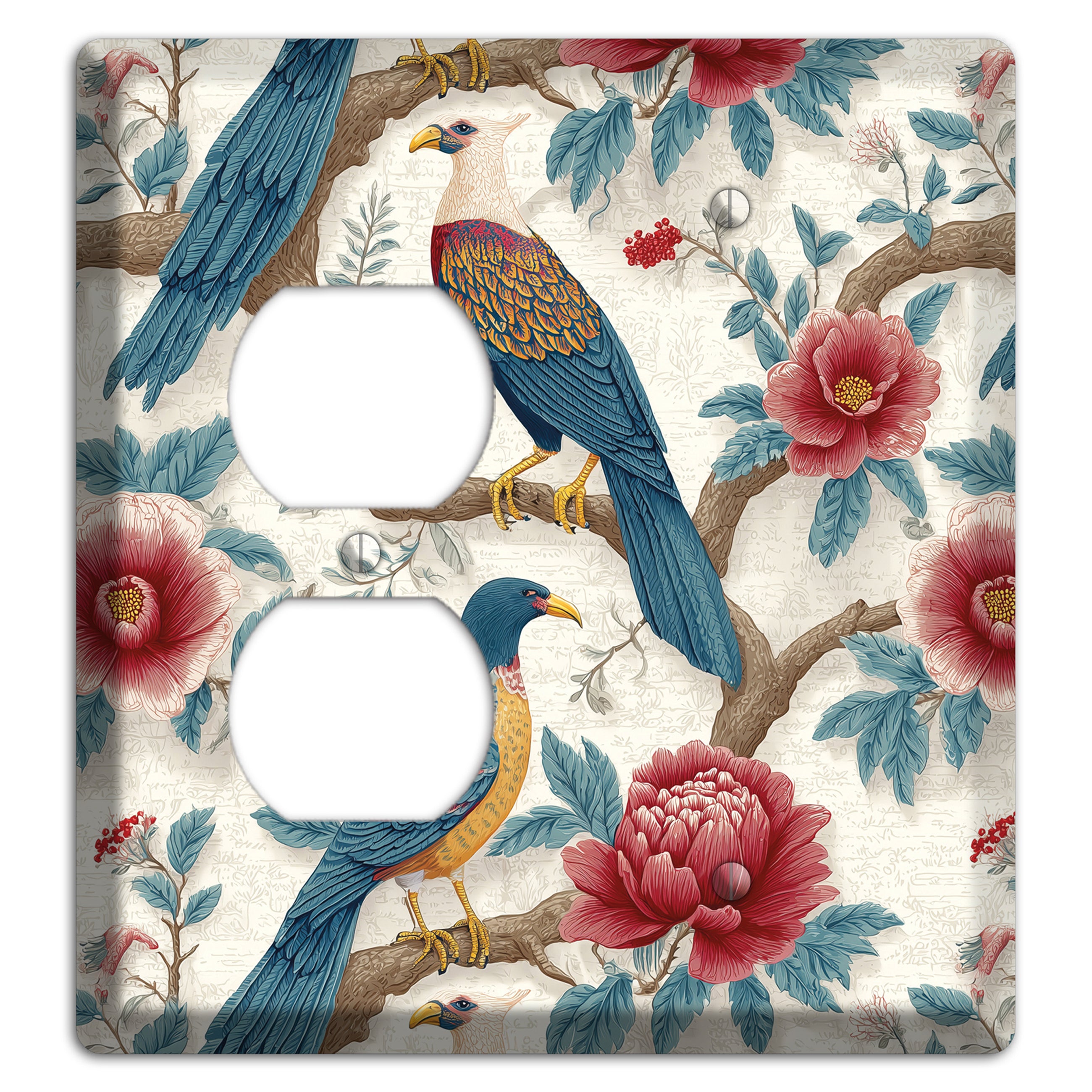 Imperial Roost Duplex / Blank Wallplate