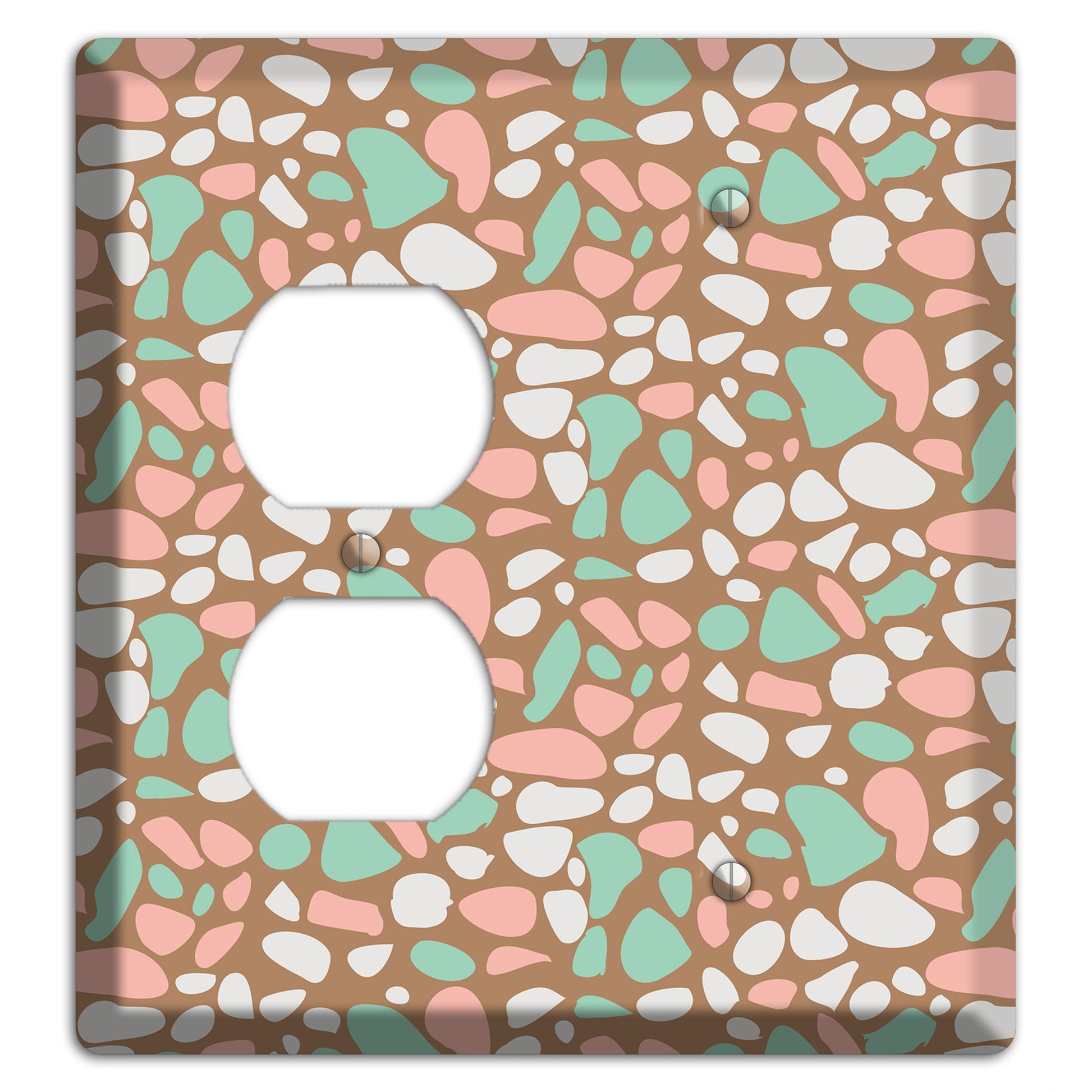 Ginger Mint Chip Duplex / Blank Wallplate