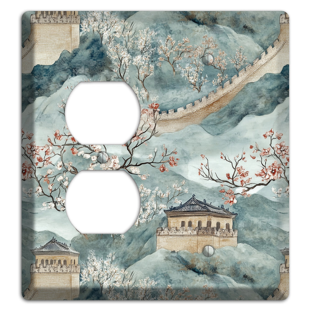Rampart & Blossom Duplex / Blank Wallplate