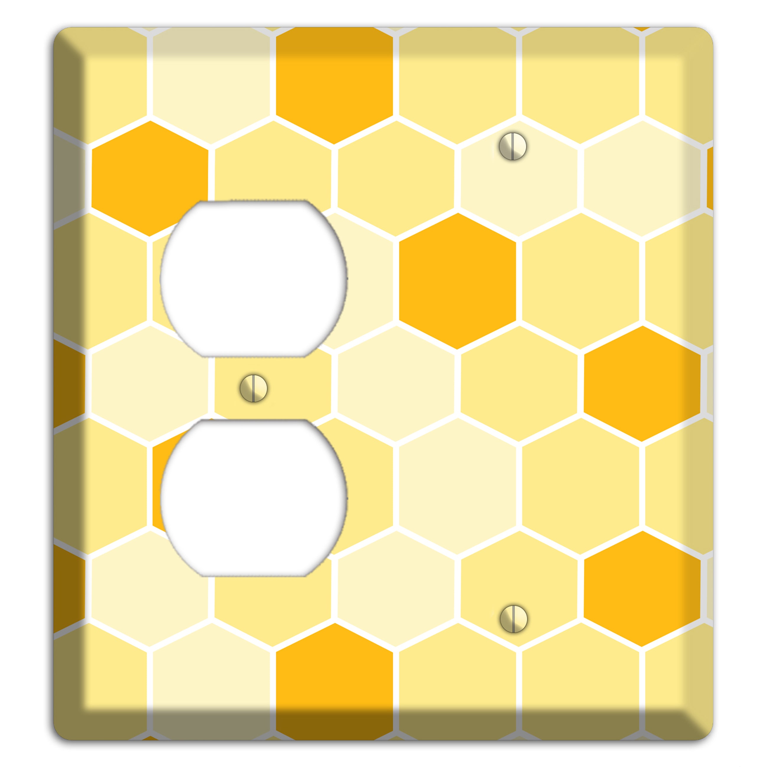 Honeycomb Harvest Duplex / Blank Wallplate