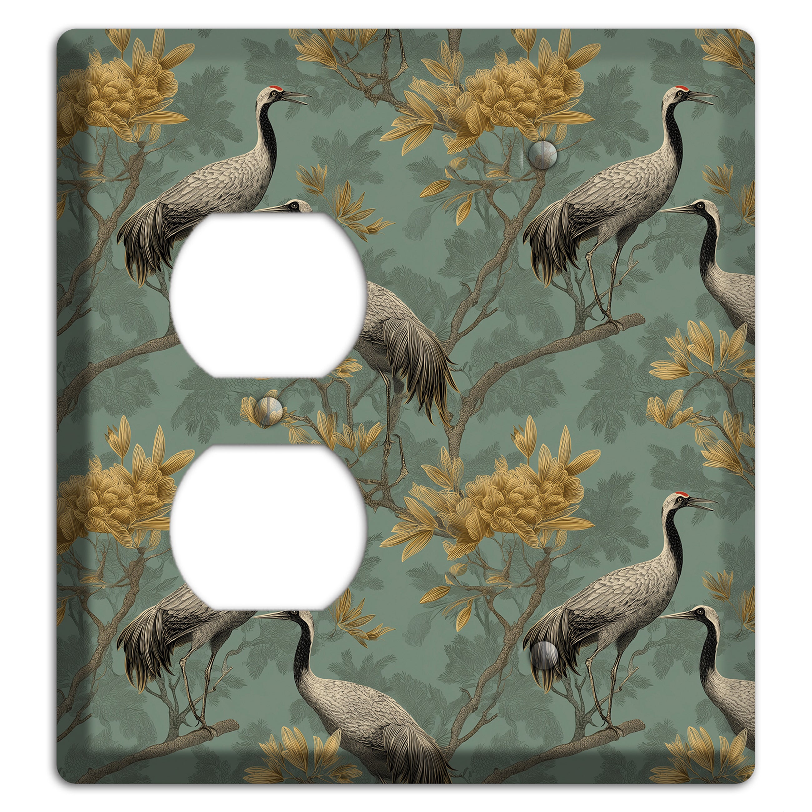 Sage Garden Vigil Duplex / Blank Wallplate