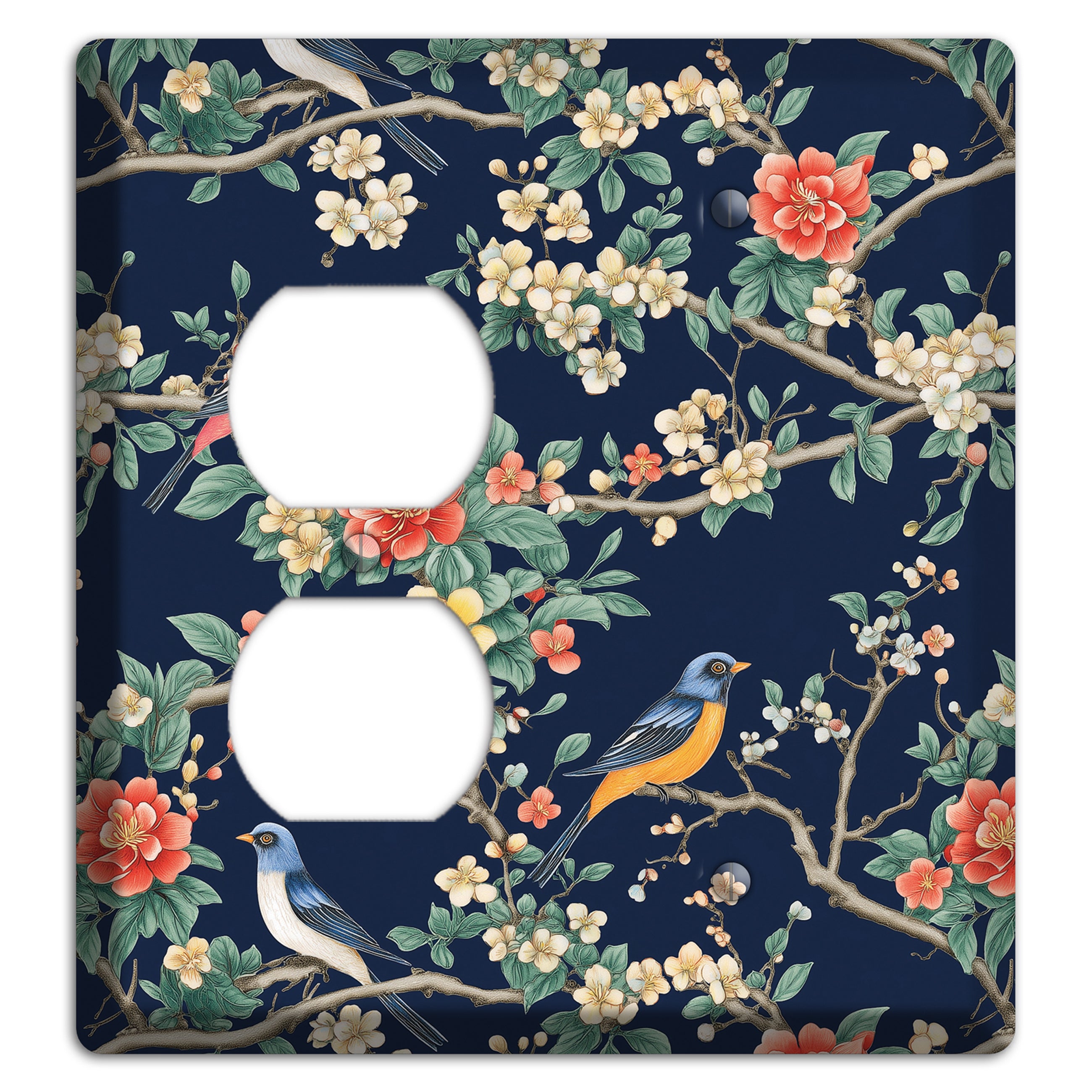 Songbirds & Blossoms Duplex / Blank Wallplate