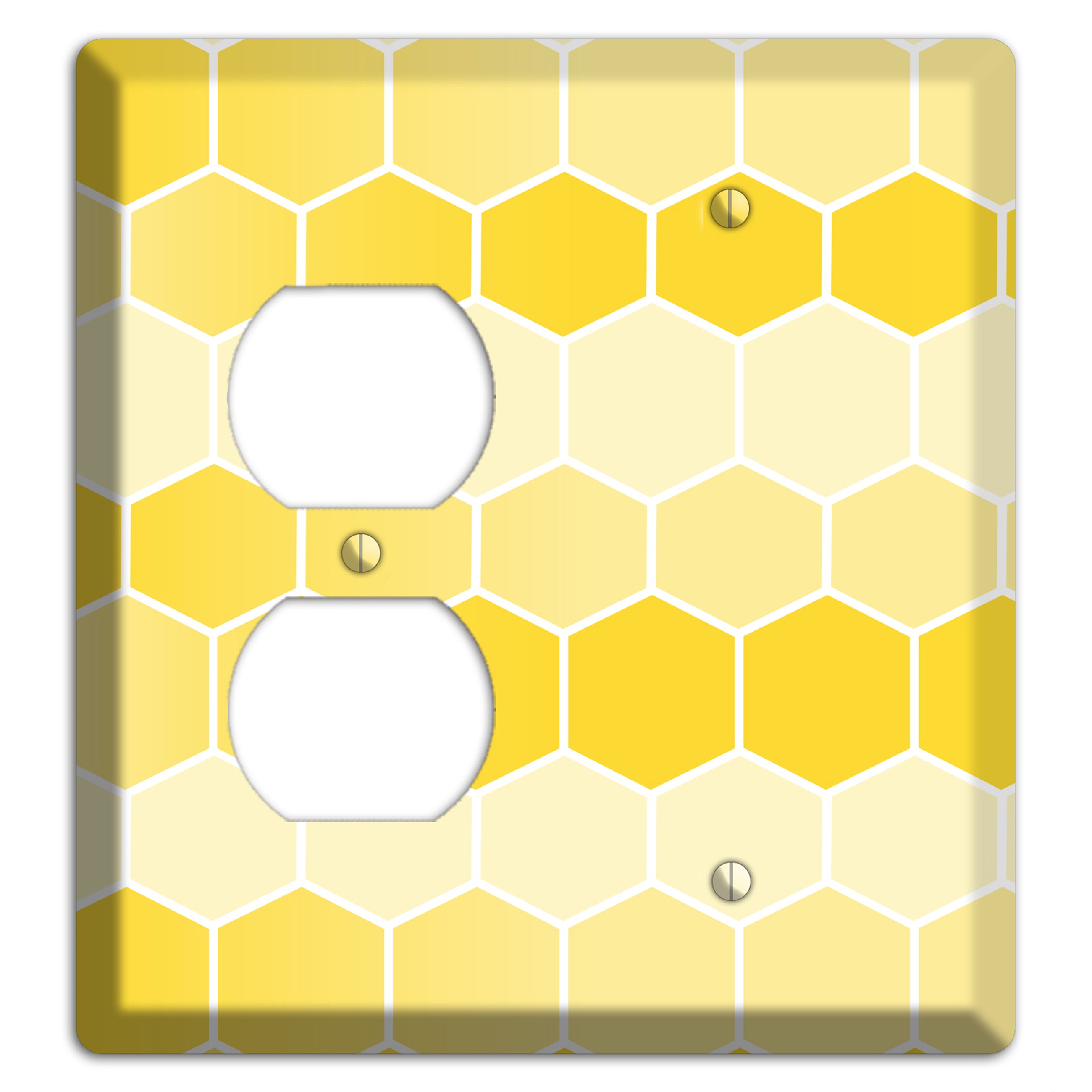 Golden Comb Drift Duplex / Blank Wallplate