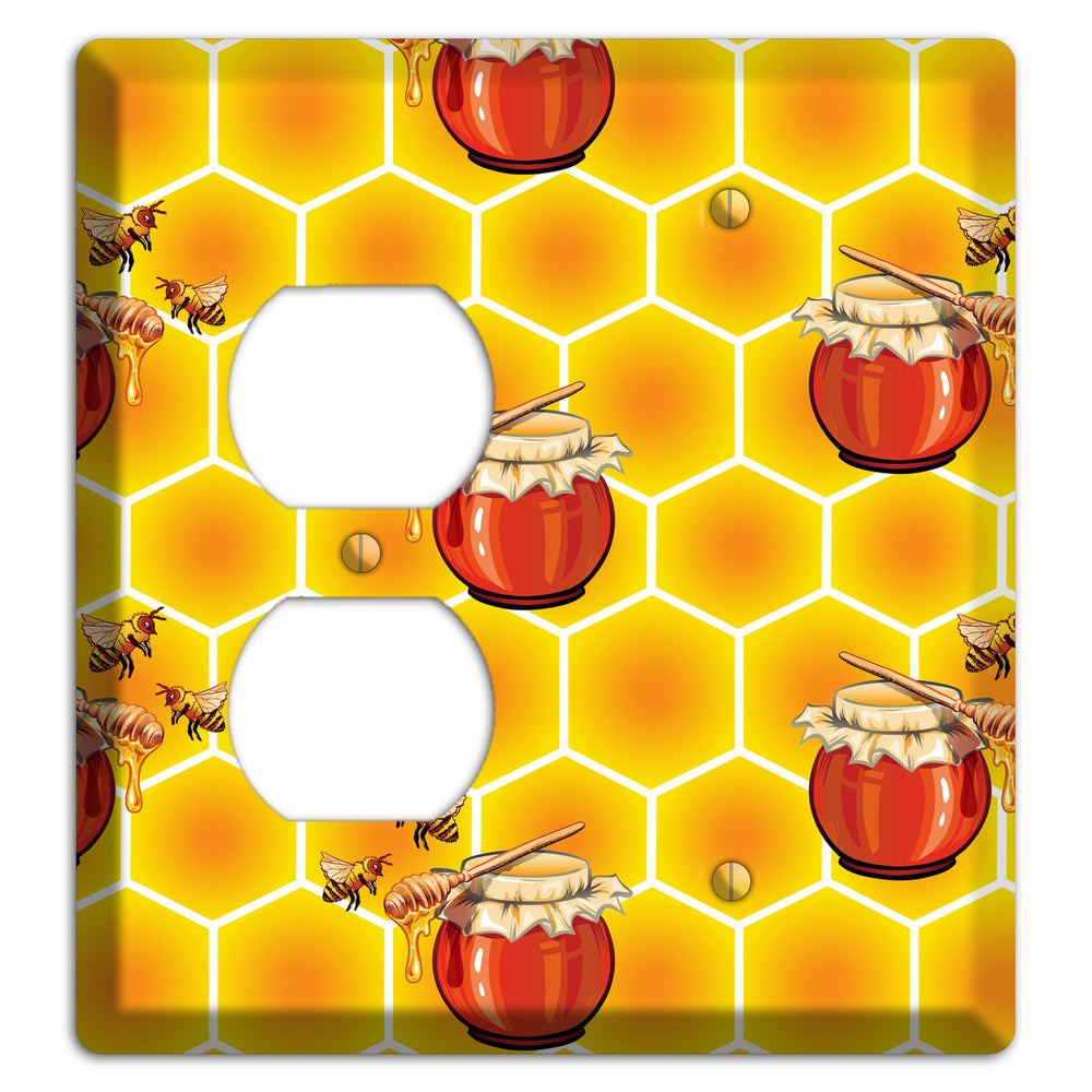 Harvest Season Repeating Duplex / Blank Wallplate