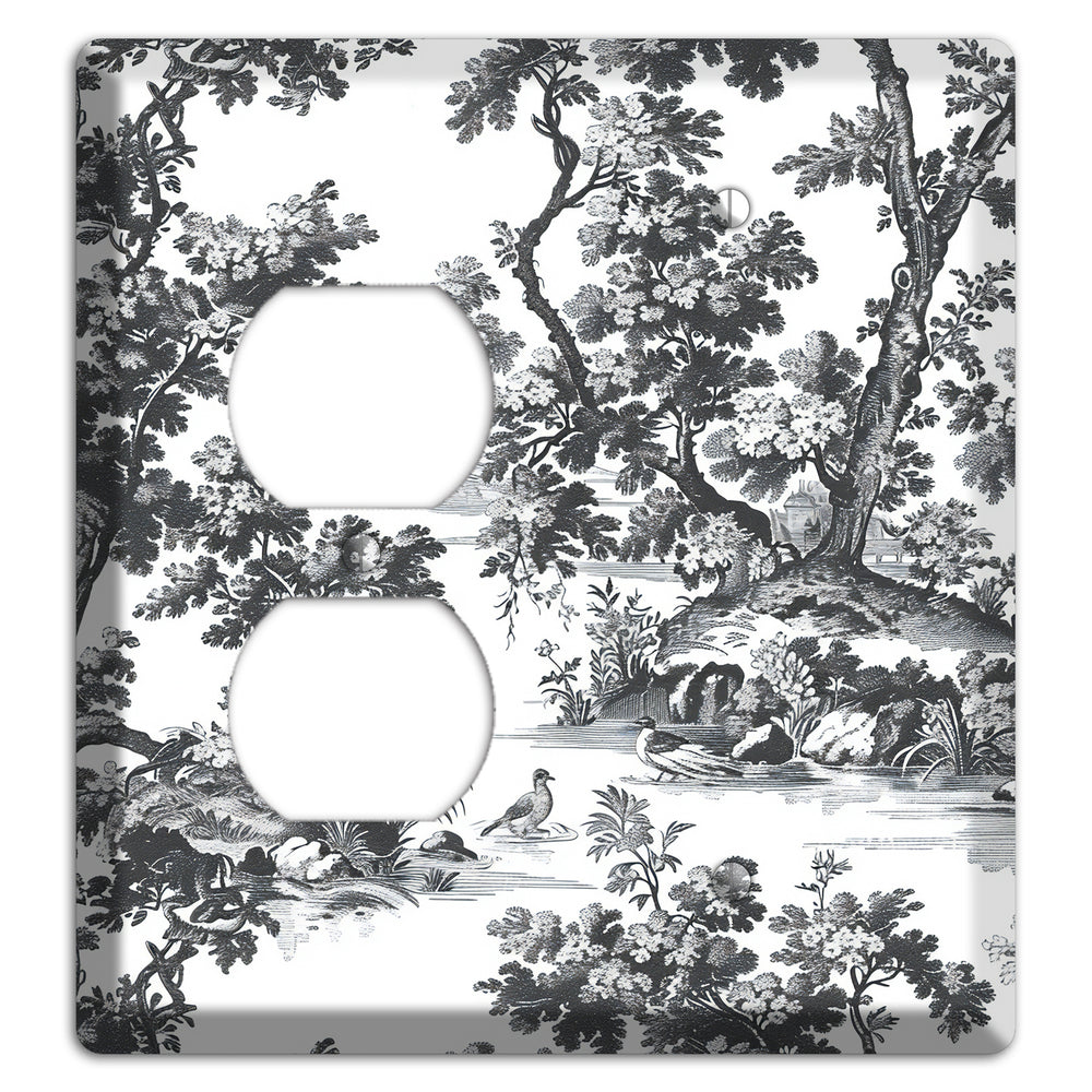 Woodland Reverie Duplex / Blank Wallplate