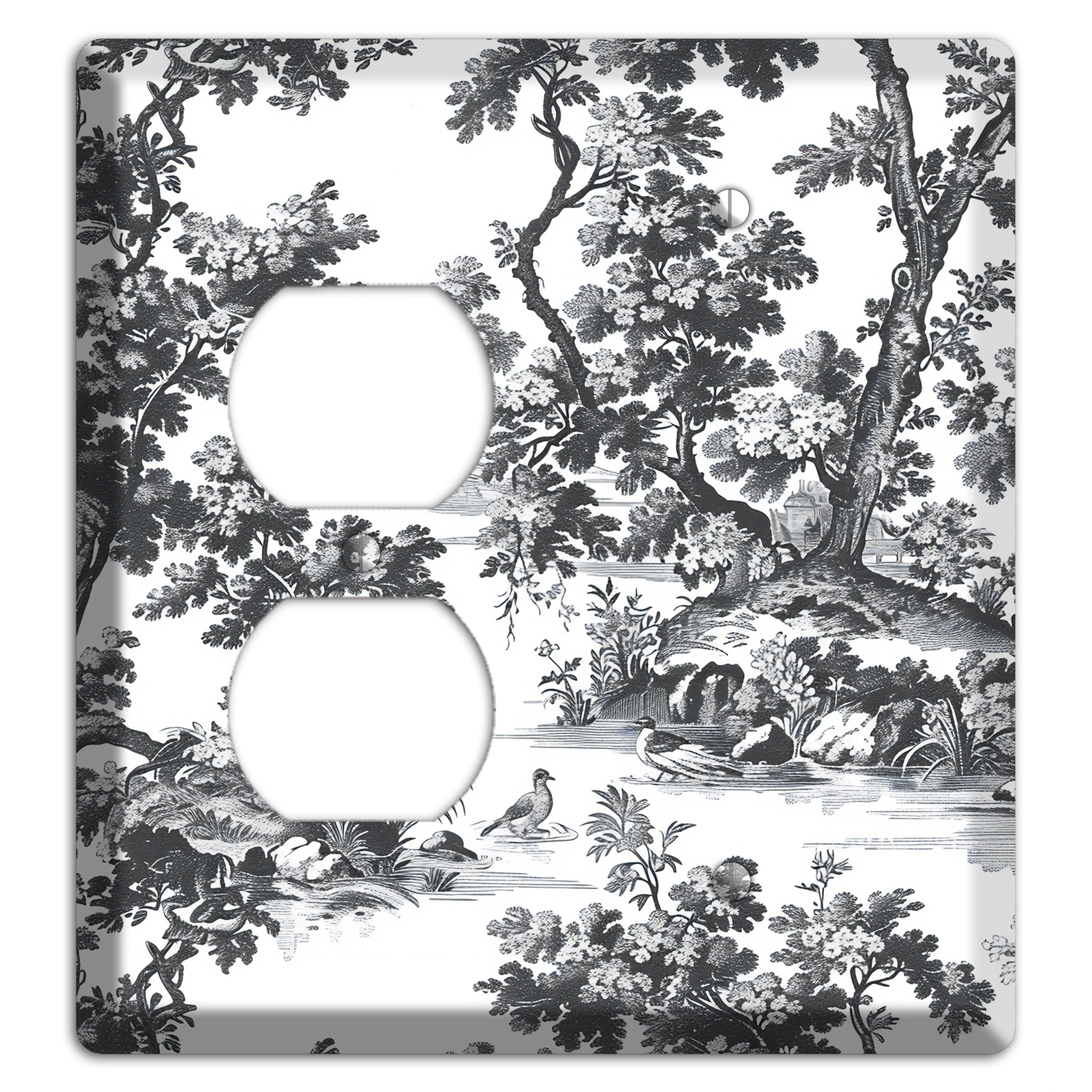 Woodland Reverie Duplex / Blank Wallplate
