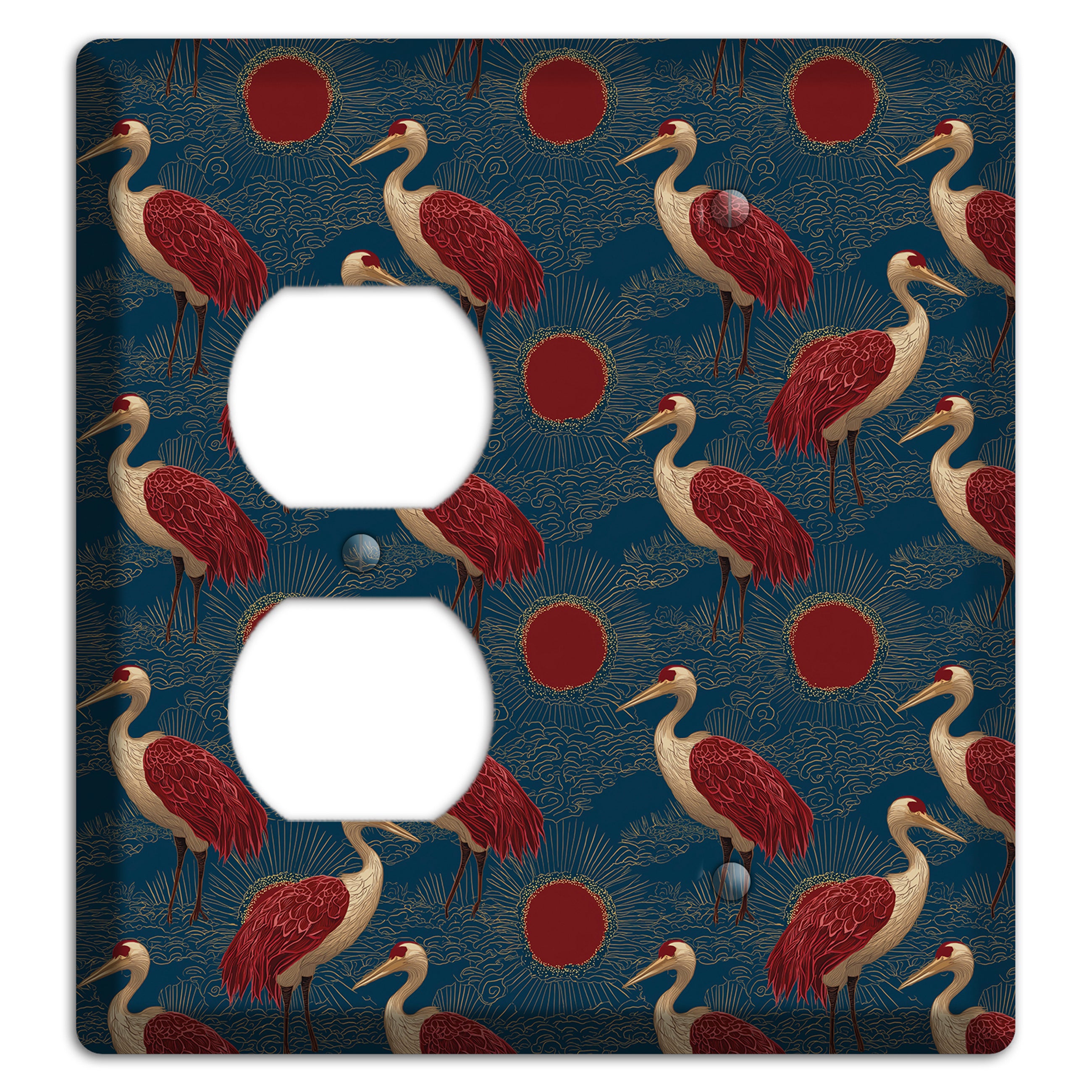 Indigo Sun Vigil Duplex / Blank Wallplate