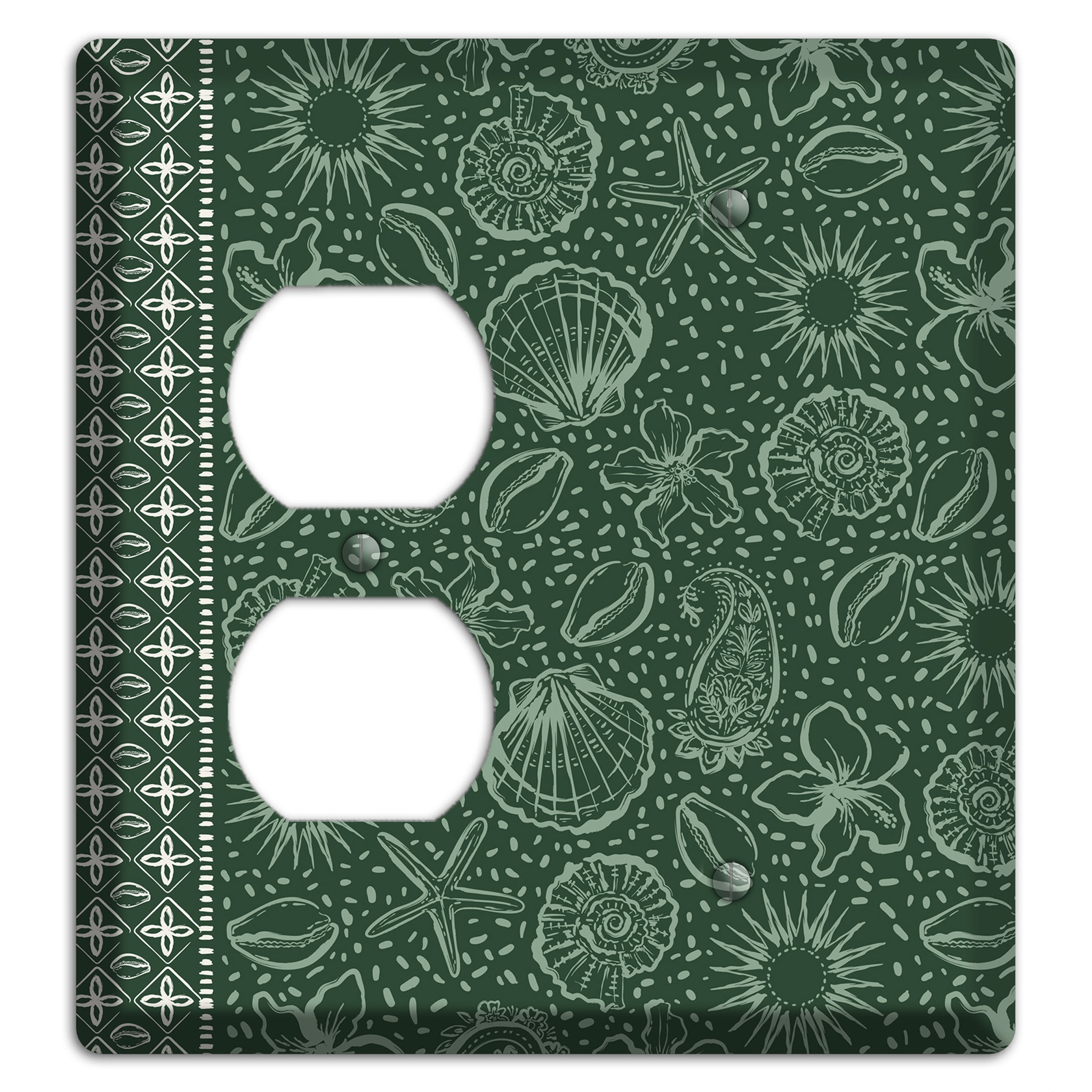 Emerald Tide Reliquary Duplex / Blank Wallplate
