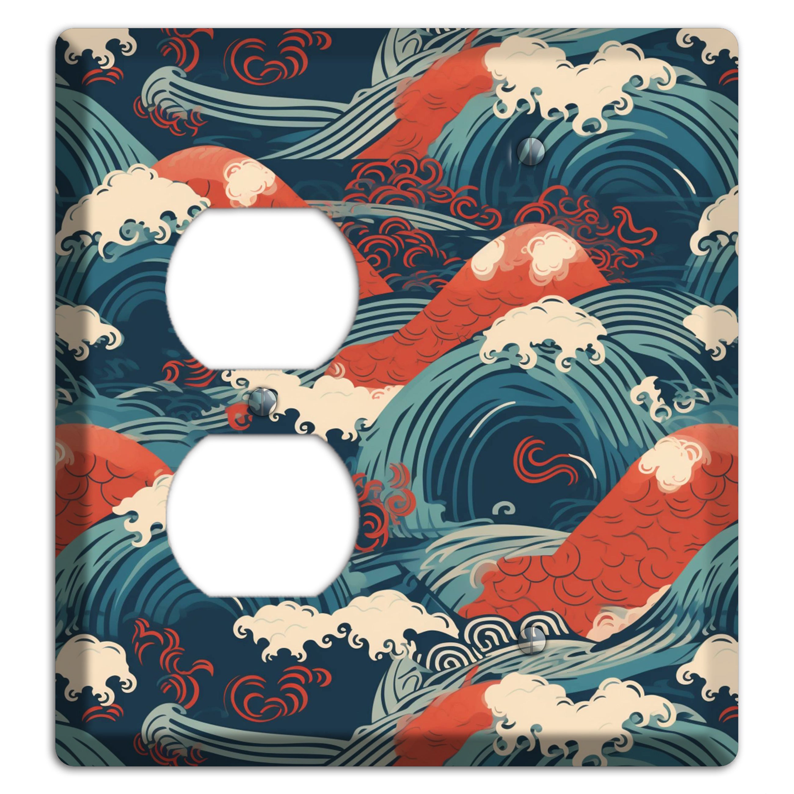 Koi & Tempest Duplex / Blank Wallplate