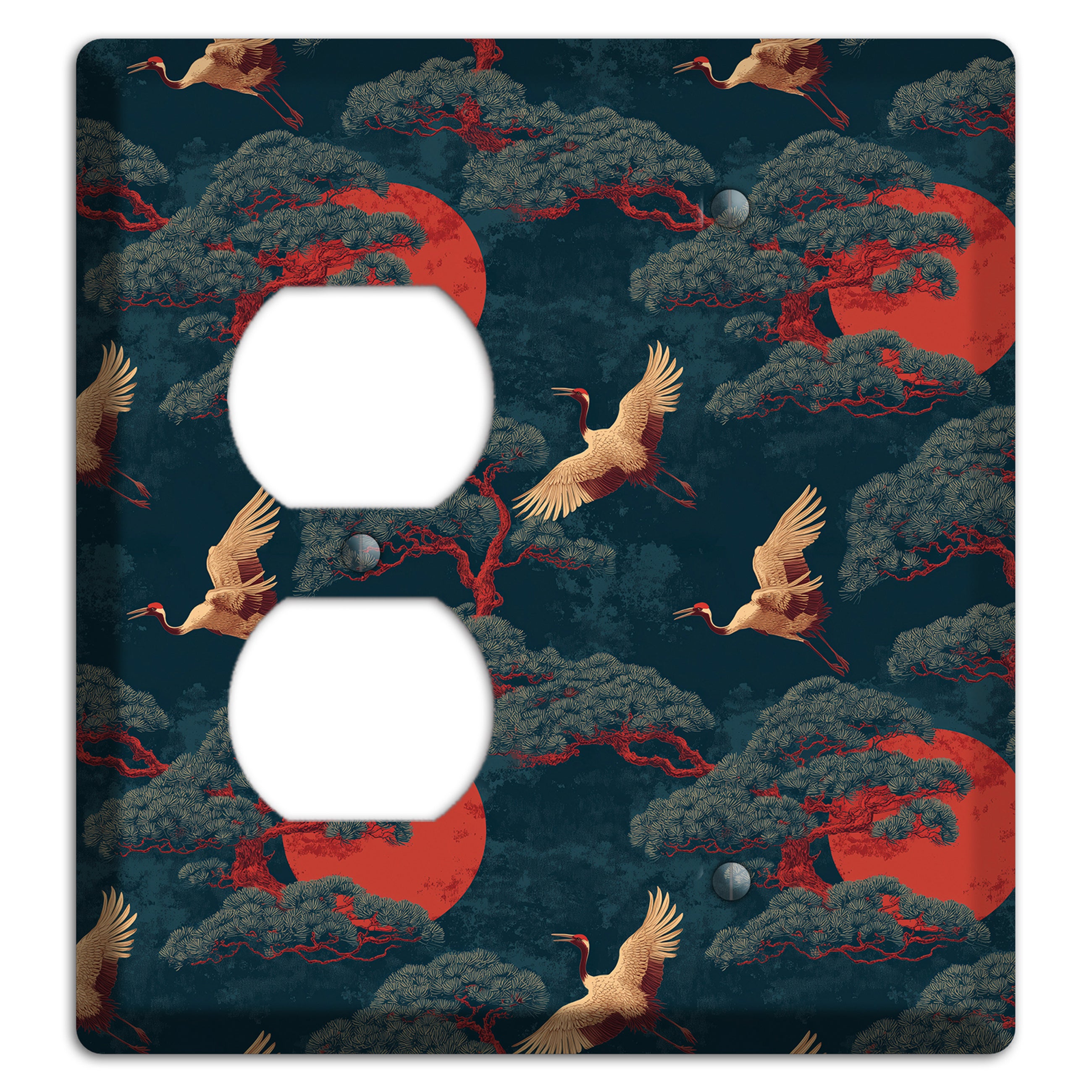 Vermillion Moon Ascent Duplex / Blank Wallplate
