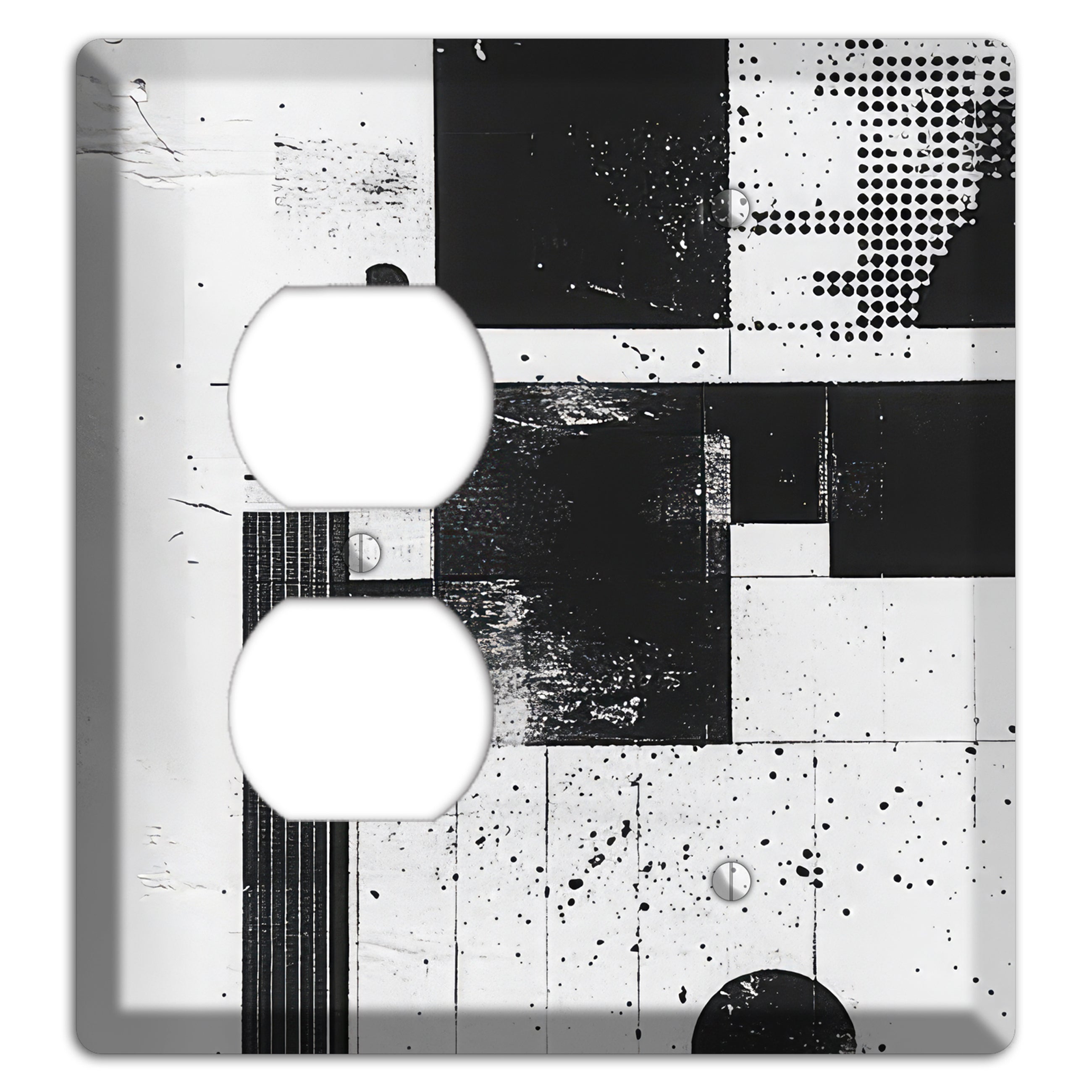 Signal & Static Duplex / Blank Wallplate