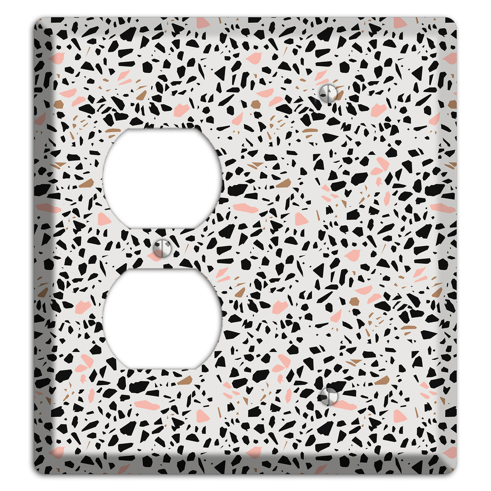 Monochrome Mix Duplex / Blank Wallplate