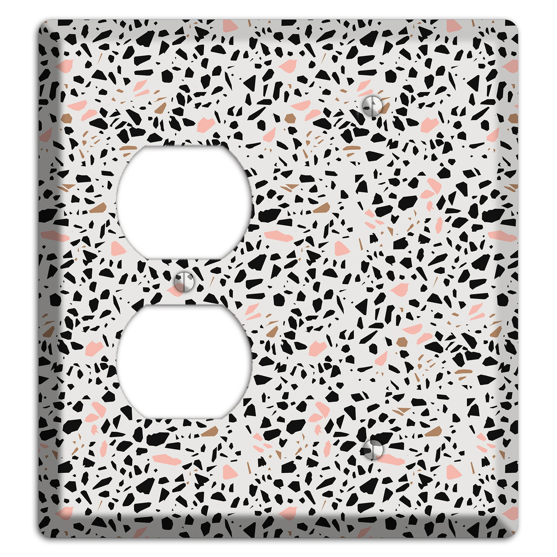 Monochrome Mix Duplex / Blank Wallplate