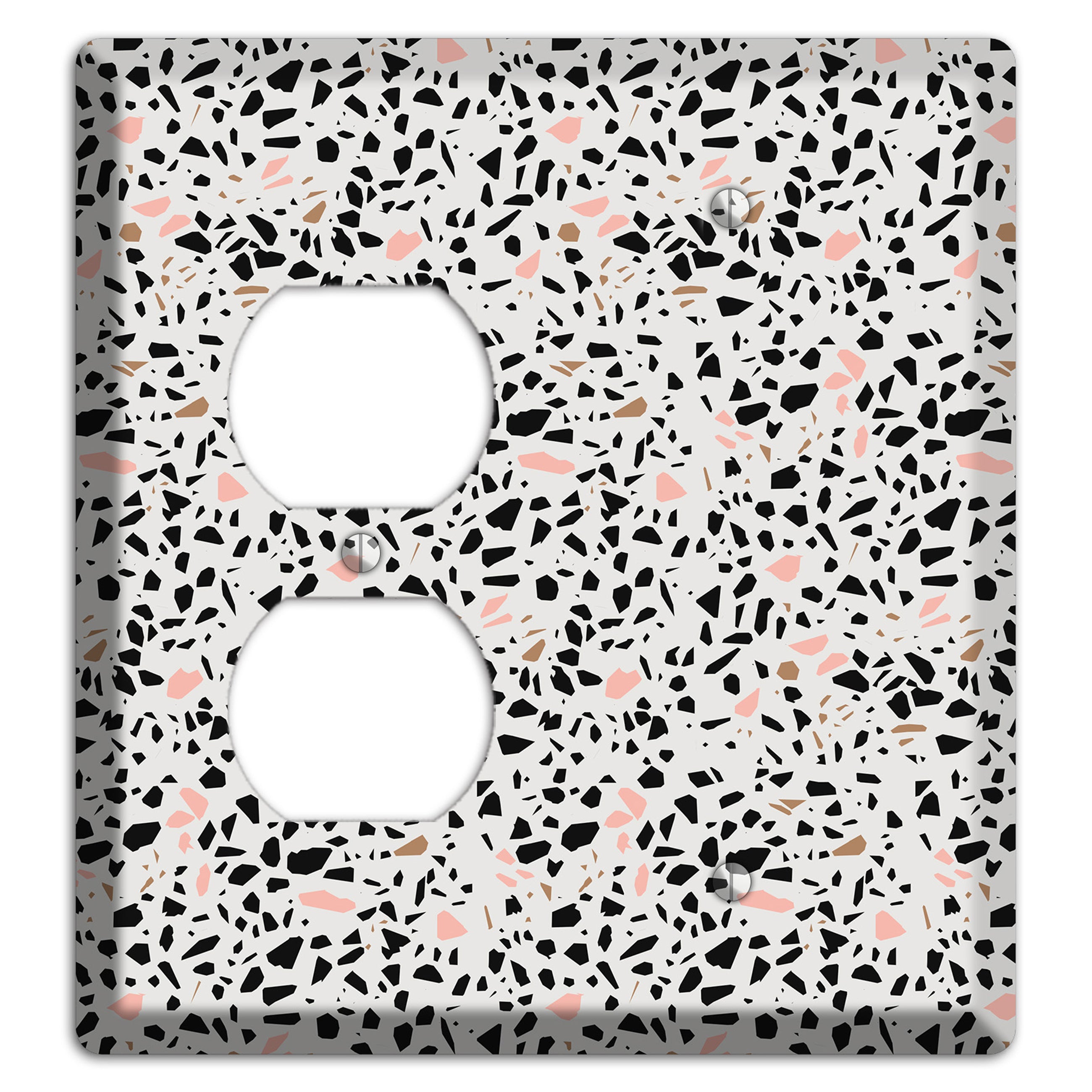 Monochrome Mix Duplex / Blank Wallplate
