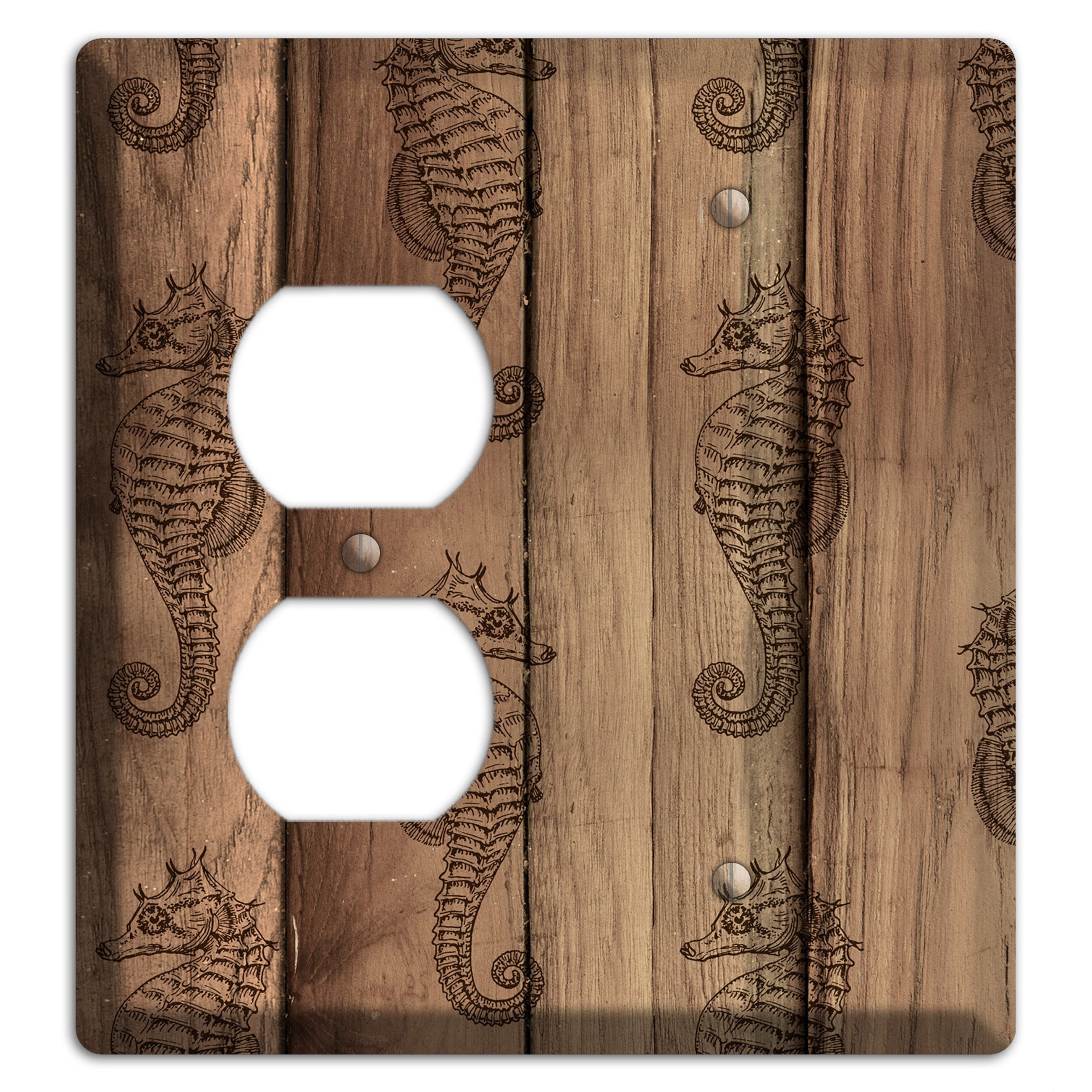 Planktonic Ponies Duplex / Blank Wallplate