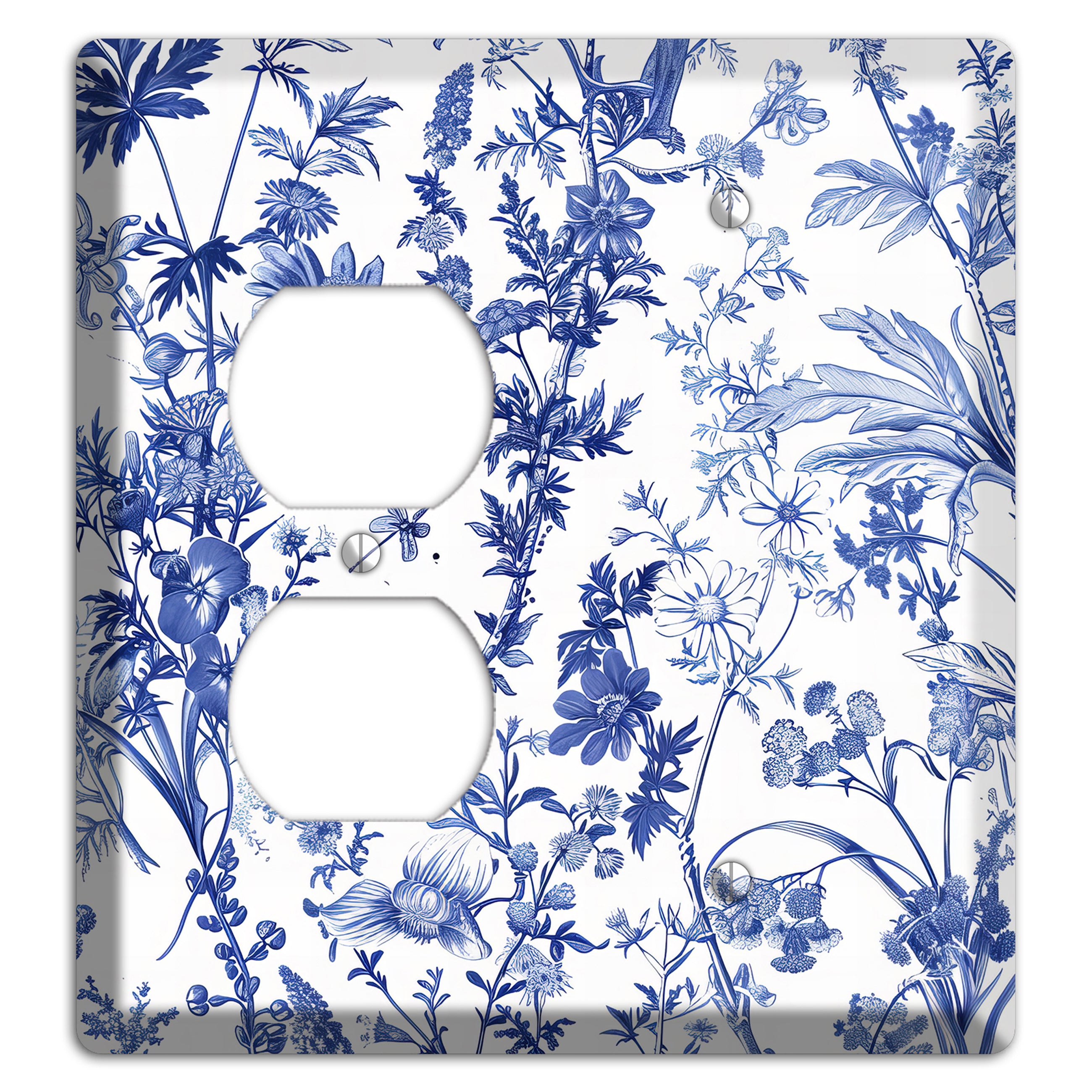 Wildflower Ink Study Duplex / Blank Wallplate