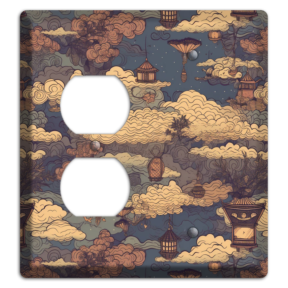 Lantern Sky Realm Duplex / Blank Wallplate
