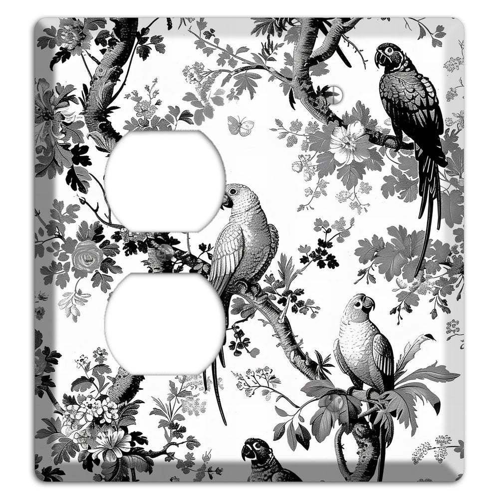 Parlor of Parrots Duplex / Blank Wallplate