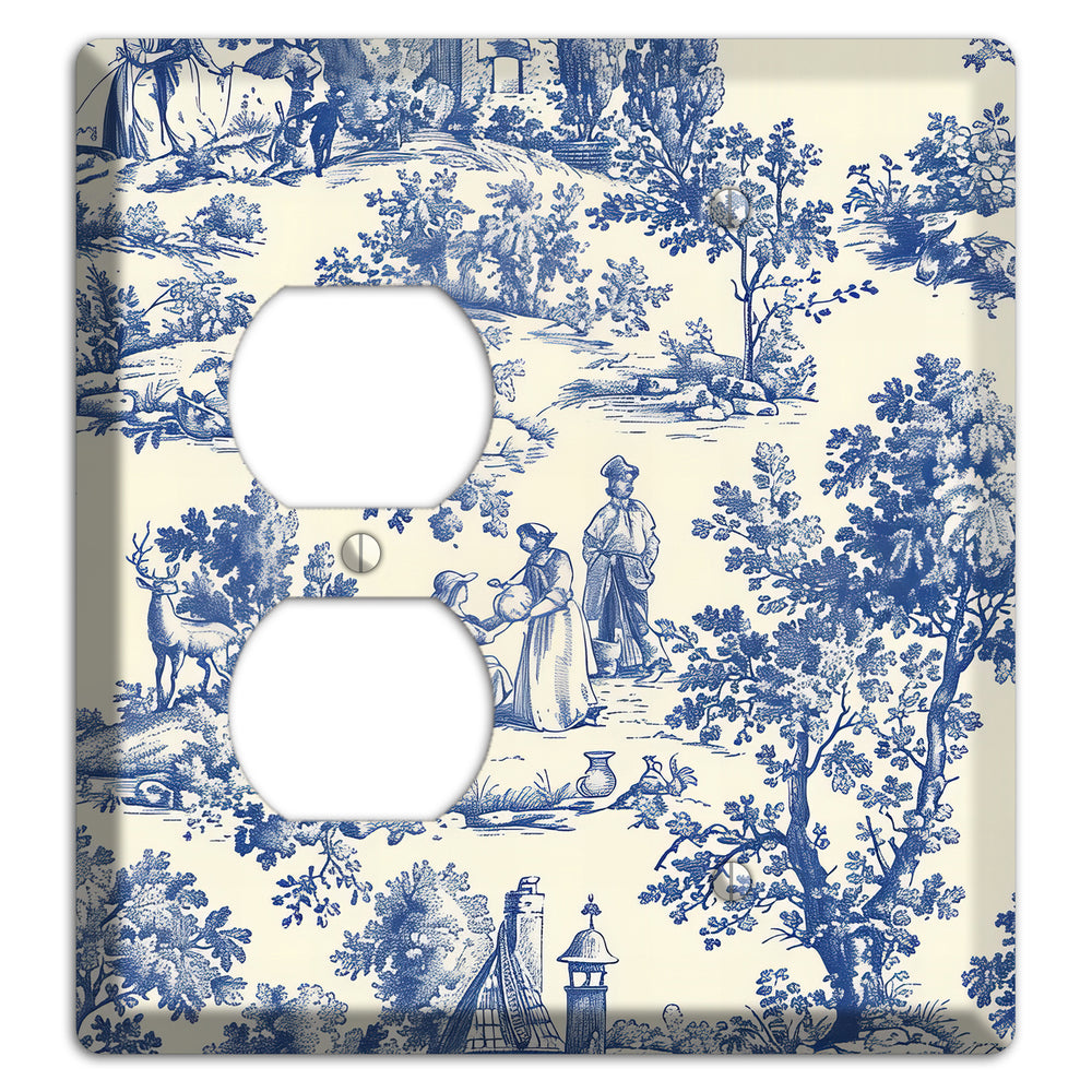 Pastoral Reverie Duplex / Blank Wallplate
