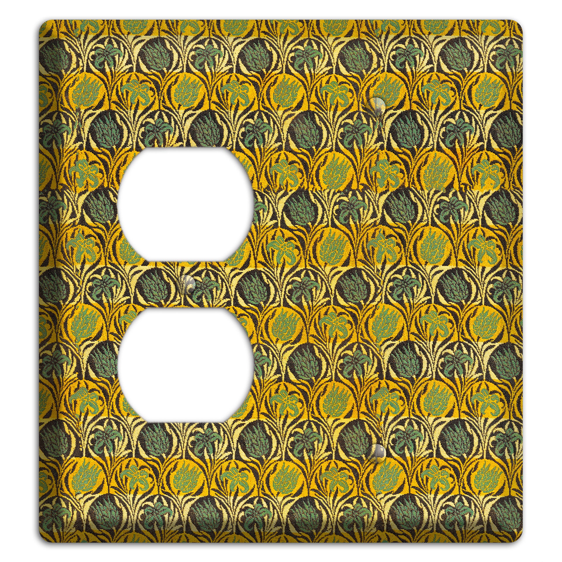 Honeycomb Bloom Duplex / Blank Wallplate