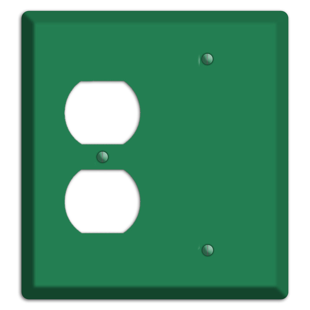 Baxter Simply Green Duplex / Blank Wallplate