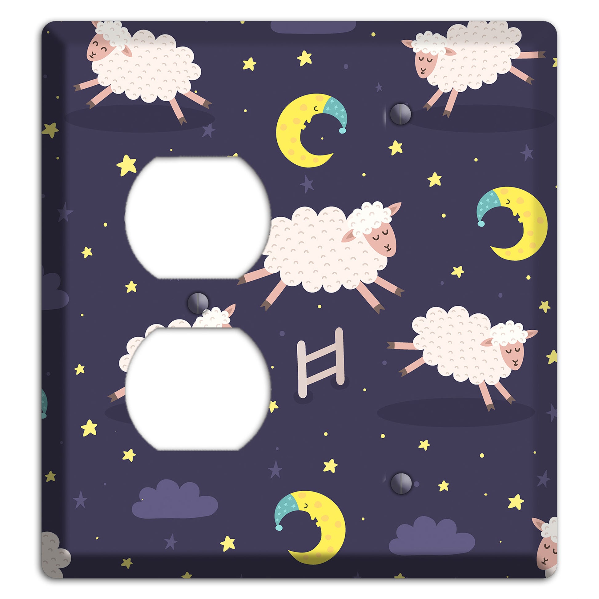 Counting Sheep Duplex / Blank Wallplate