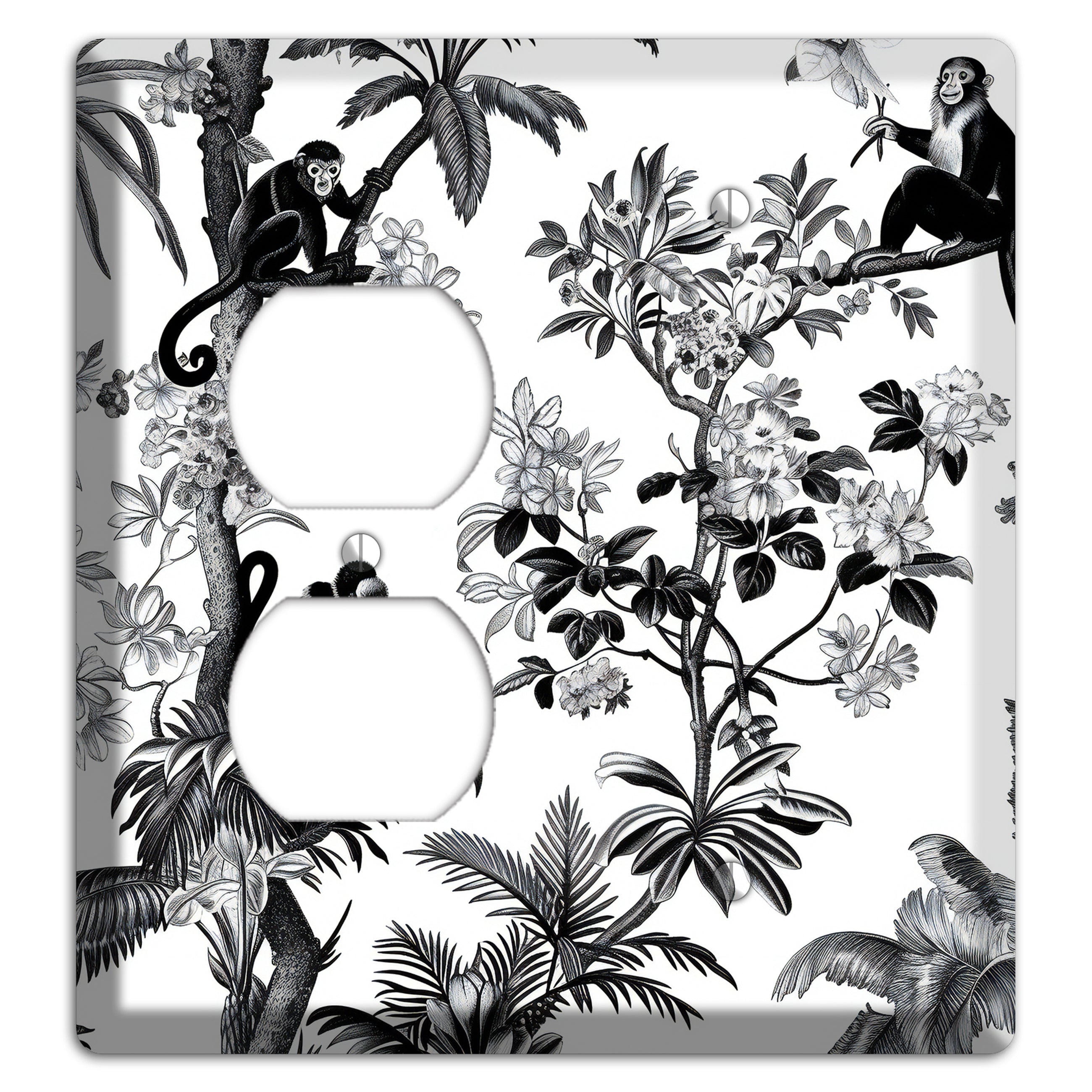 Canopy & Curl Duplex / Blank Wallplate