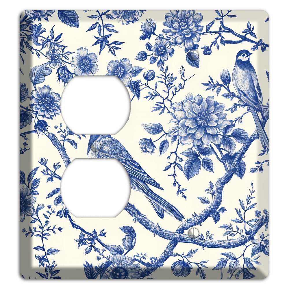 Willow Song Garden Duplex / Blank Wallplate