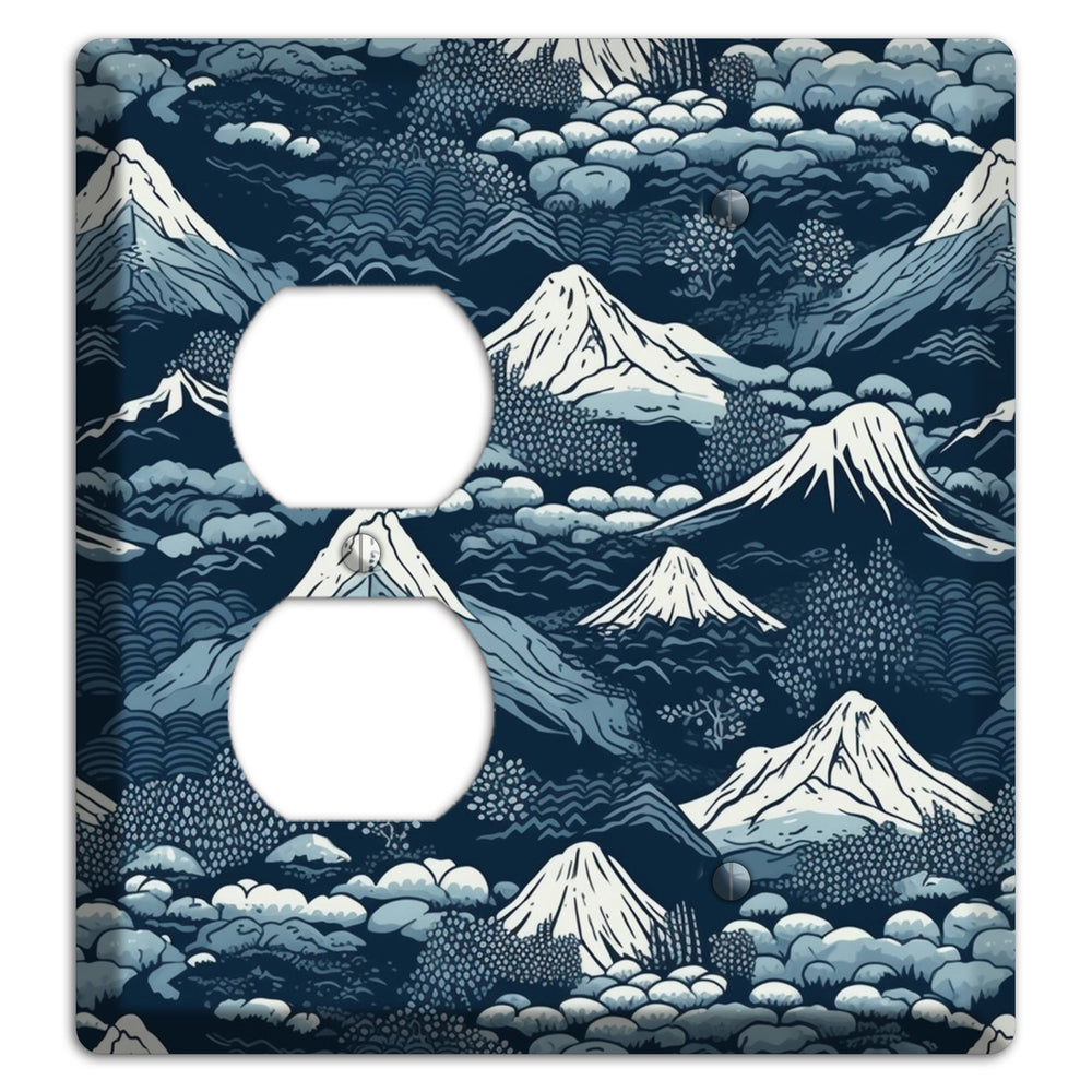 Summit & Fog Duplex / Blank Wallplate